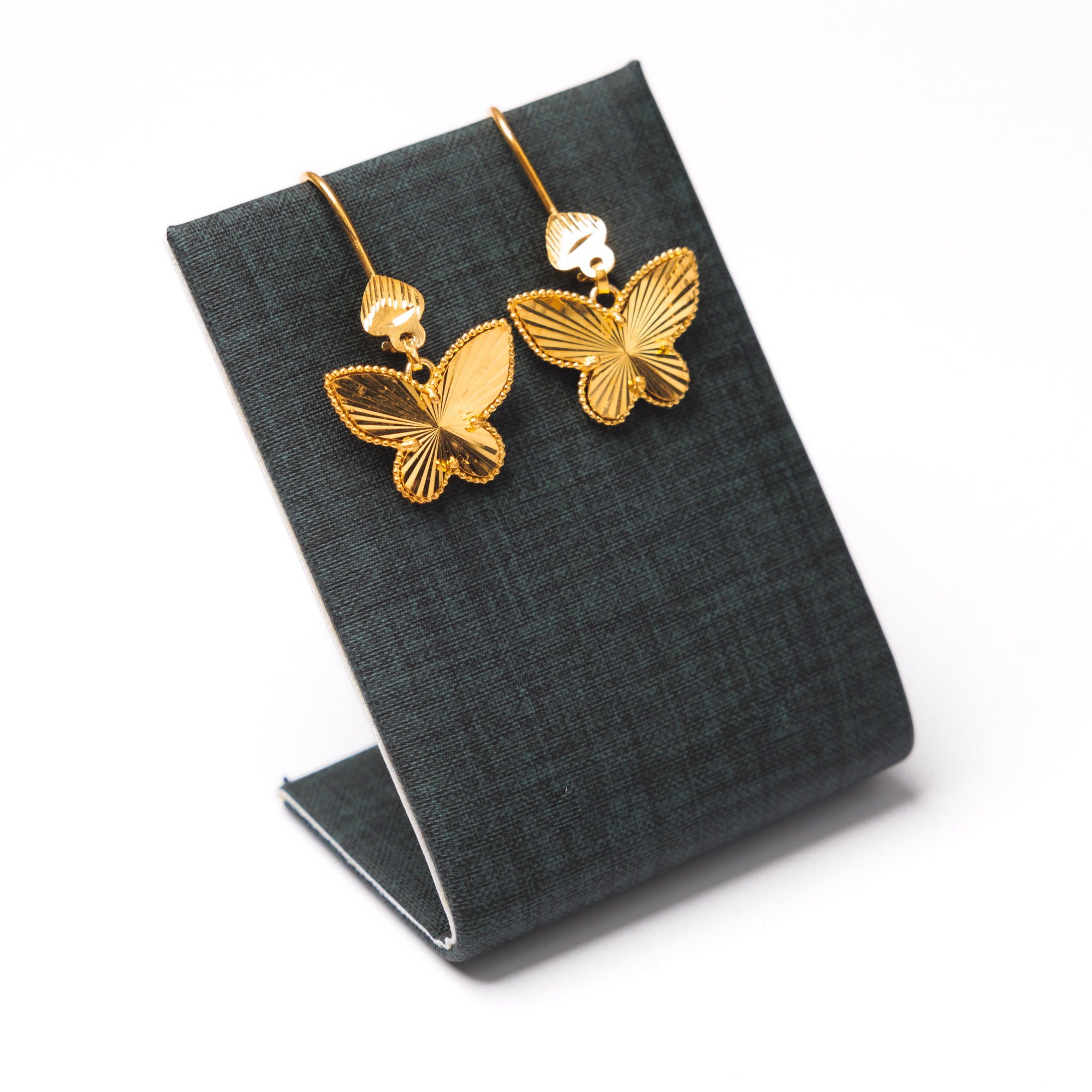 Butterfly Earrings (V1) - Silver 925 & Gold Plated