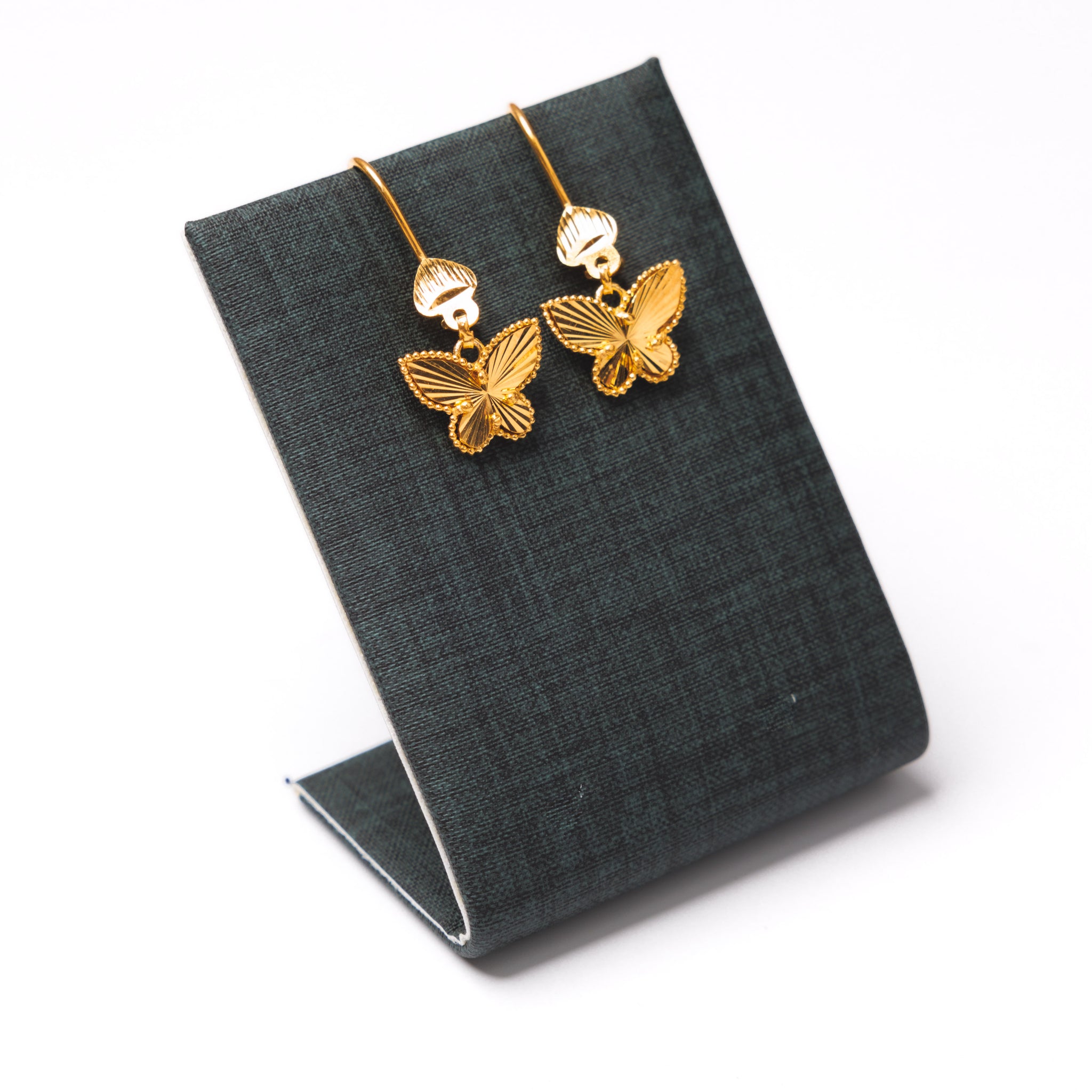Butterfly Earrings (V1) - Silver 925 & Gold Plated
