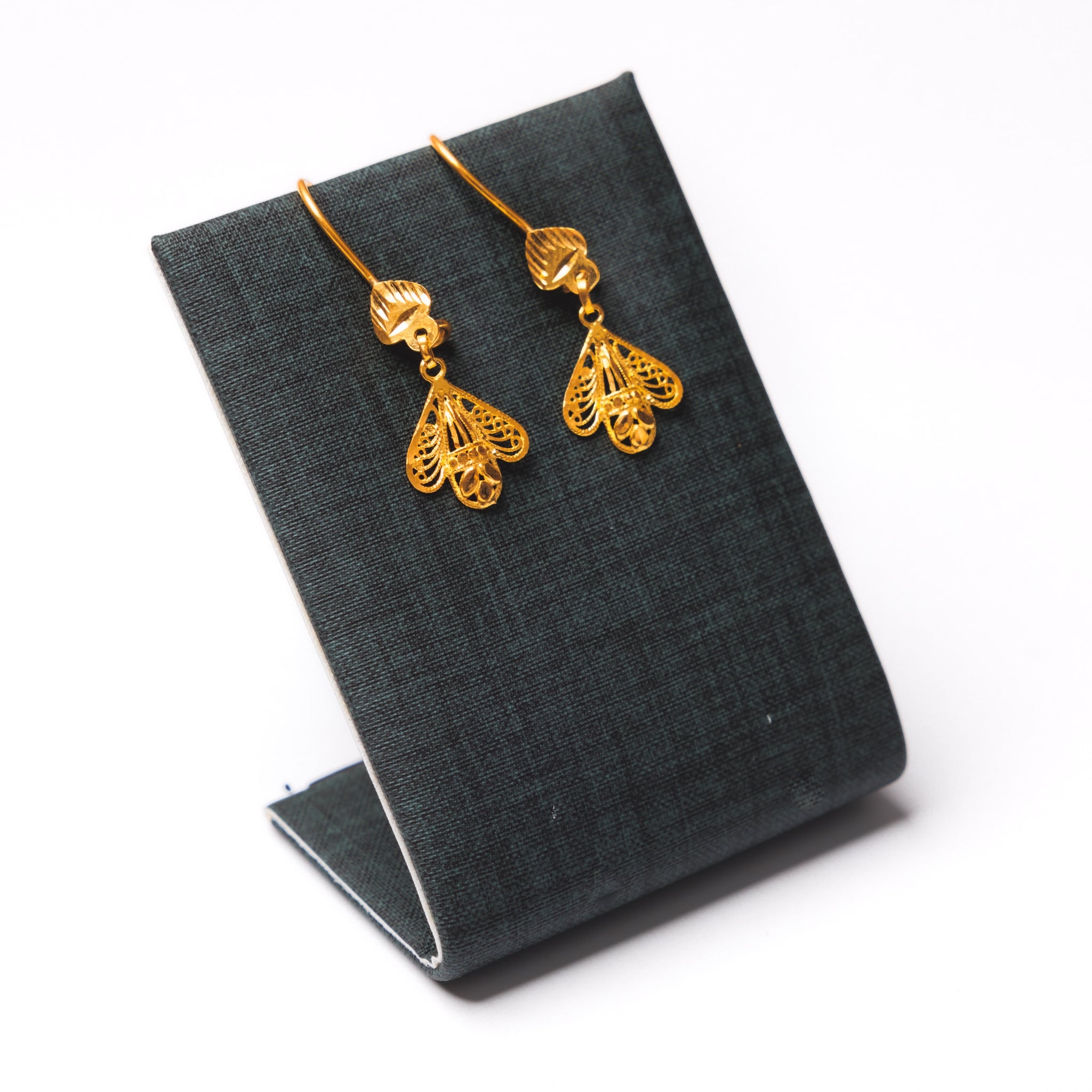 أقراط الصب (D1) - Silver 925 و Gold Plated