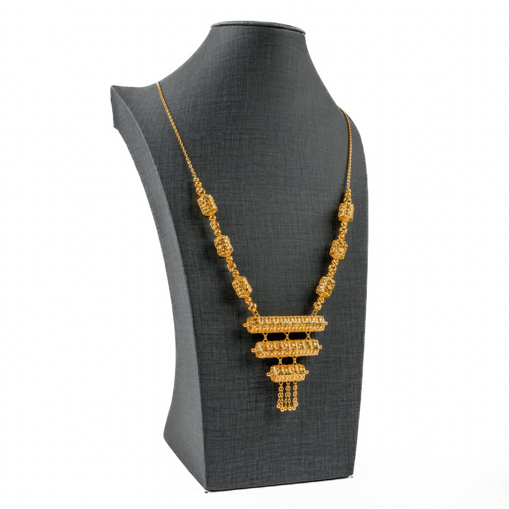 3 Step Mala - Adults (D17) - Silver 925 & Gold Plated