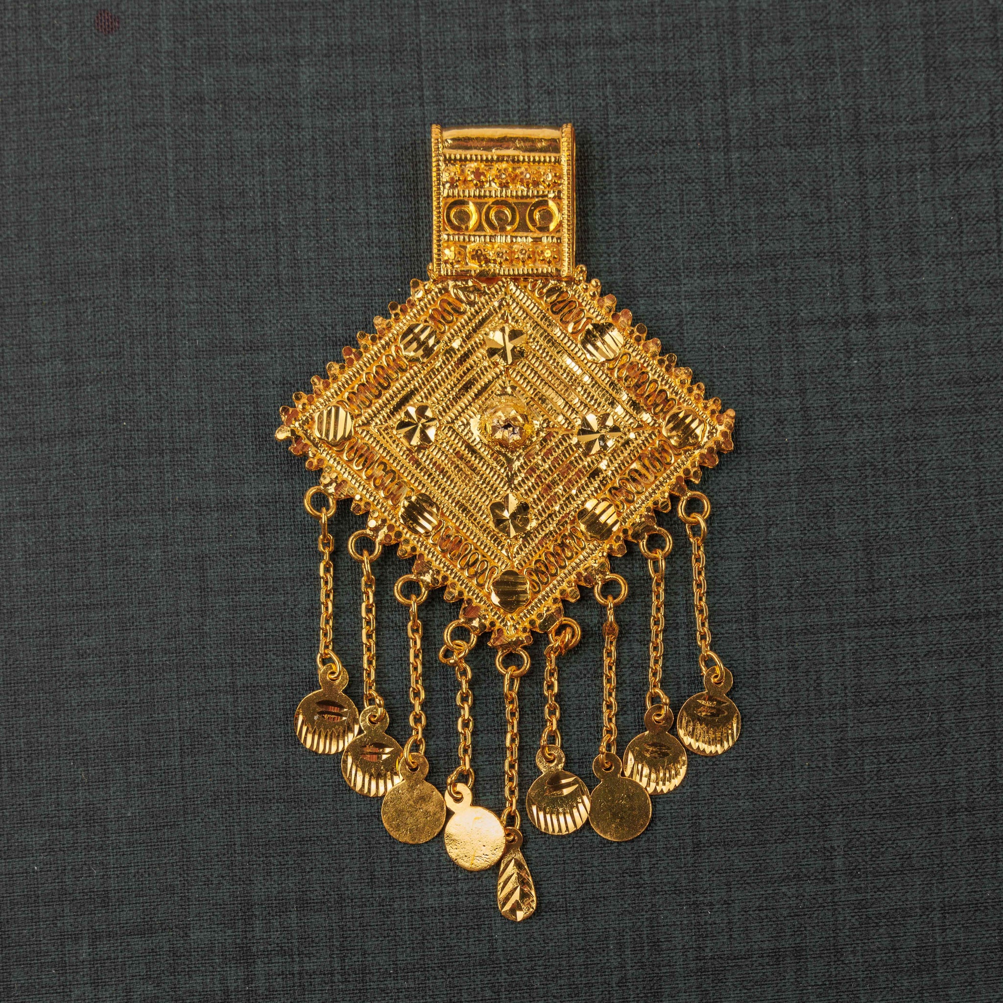 المعلقات التقليدية (D8) - Silver 925 $ مطلي بالذهب