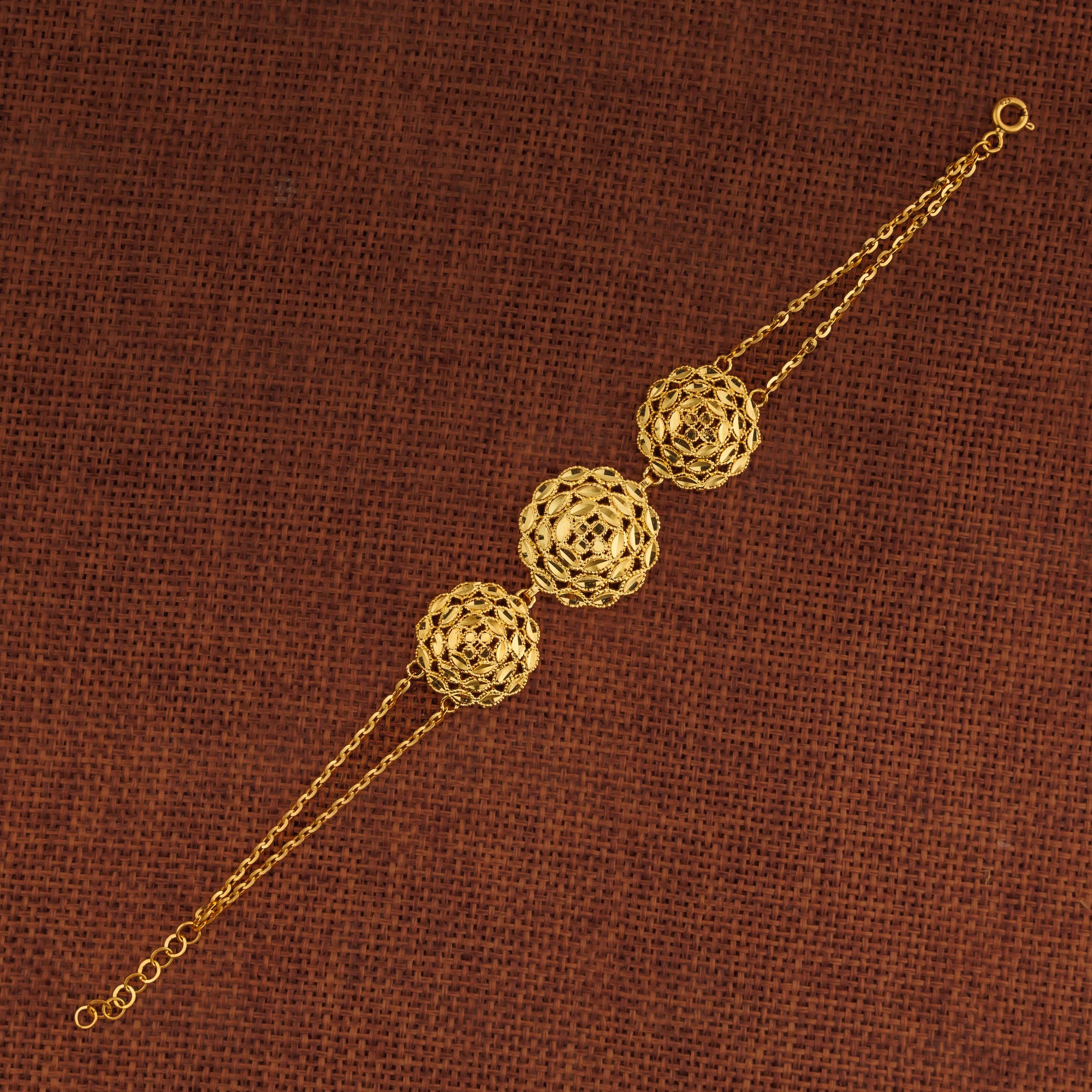 RP 3 Piece Bracelet / Chain (D2) - Silver 925 & Gold Plated