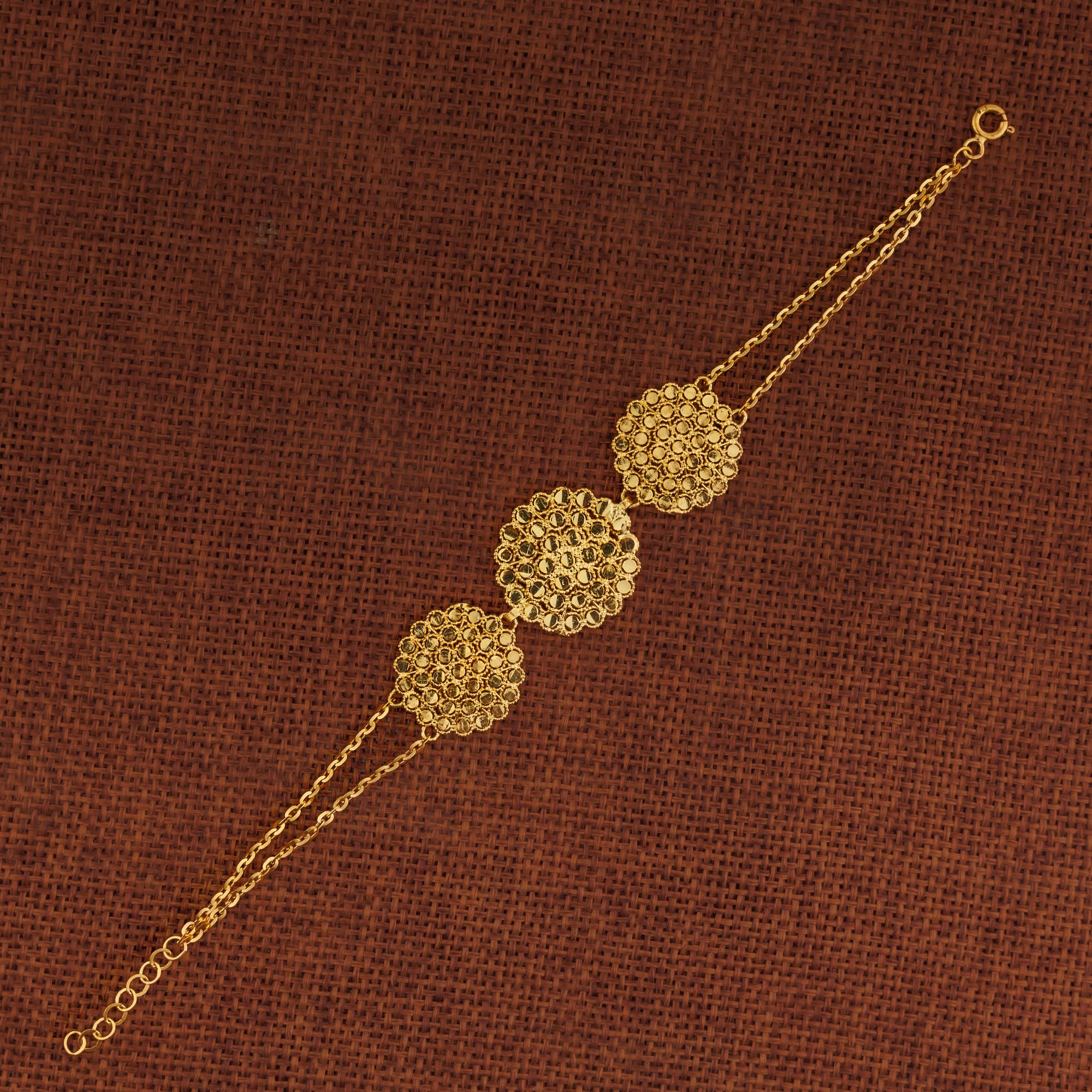 RP 3 Piece Bracelet / Chain (D3) - Silver 925 & Gold Plated