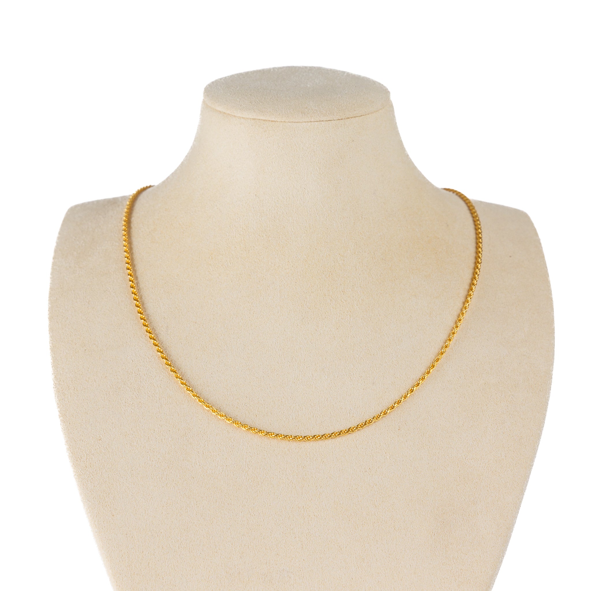 Rope Chain (D1) - Silver 925 & Gold Plated