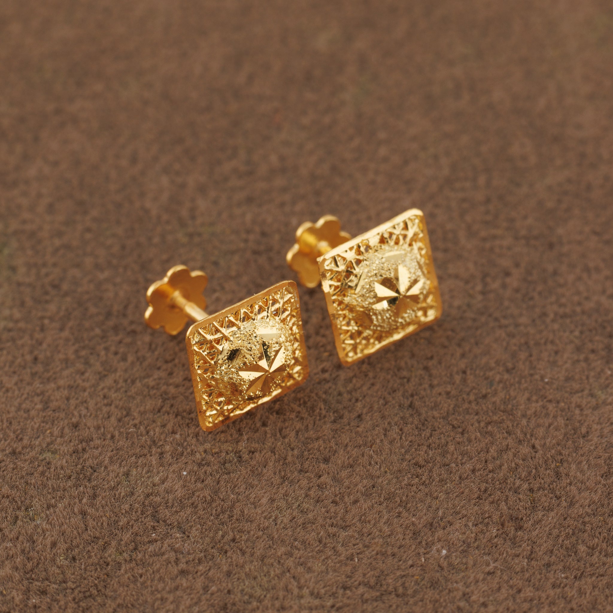 Frame Shape Tops (D3) - Silver 925 & Gold Plated