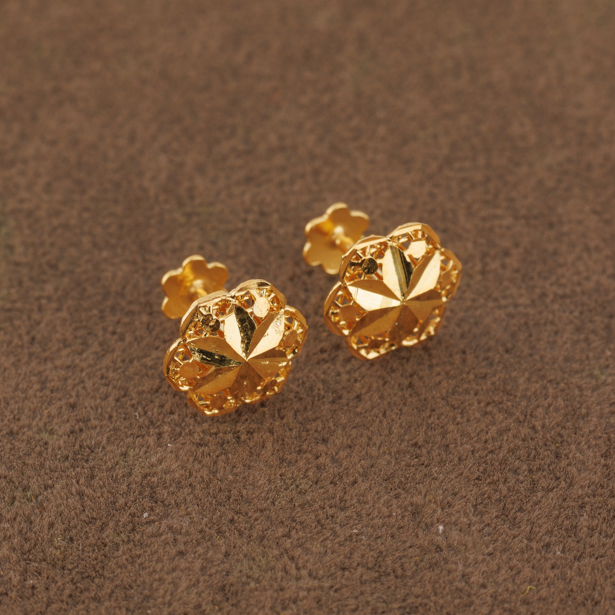 Clover Shape Tops (D2) - Silver 925 & Gold Plated