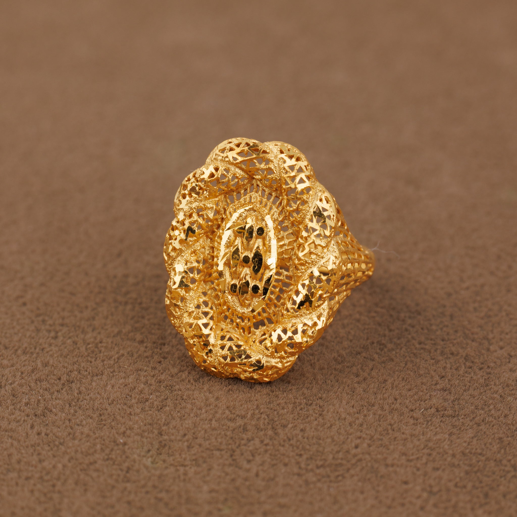 3D RP Rings (D232) - Silver 925 & Gold Plated