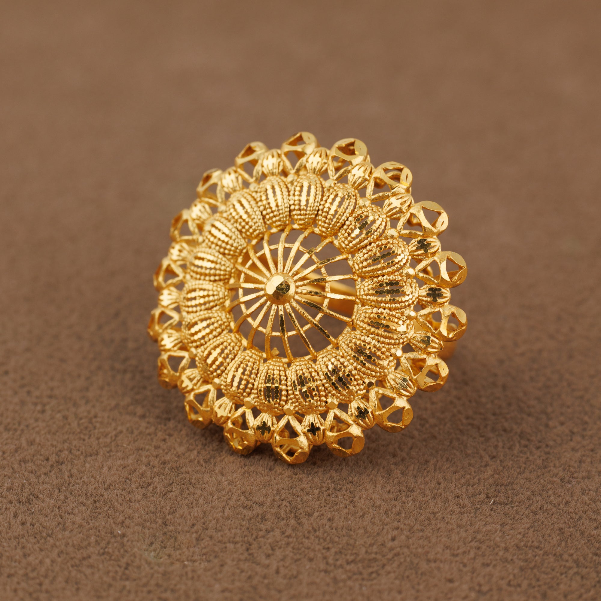 3D RP Rings (D224) - Silver 925 & Gold Plated