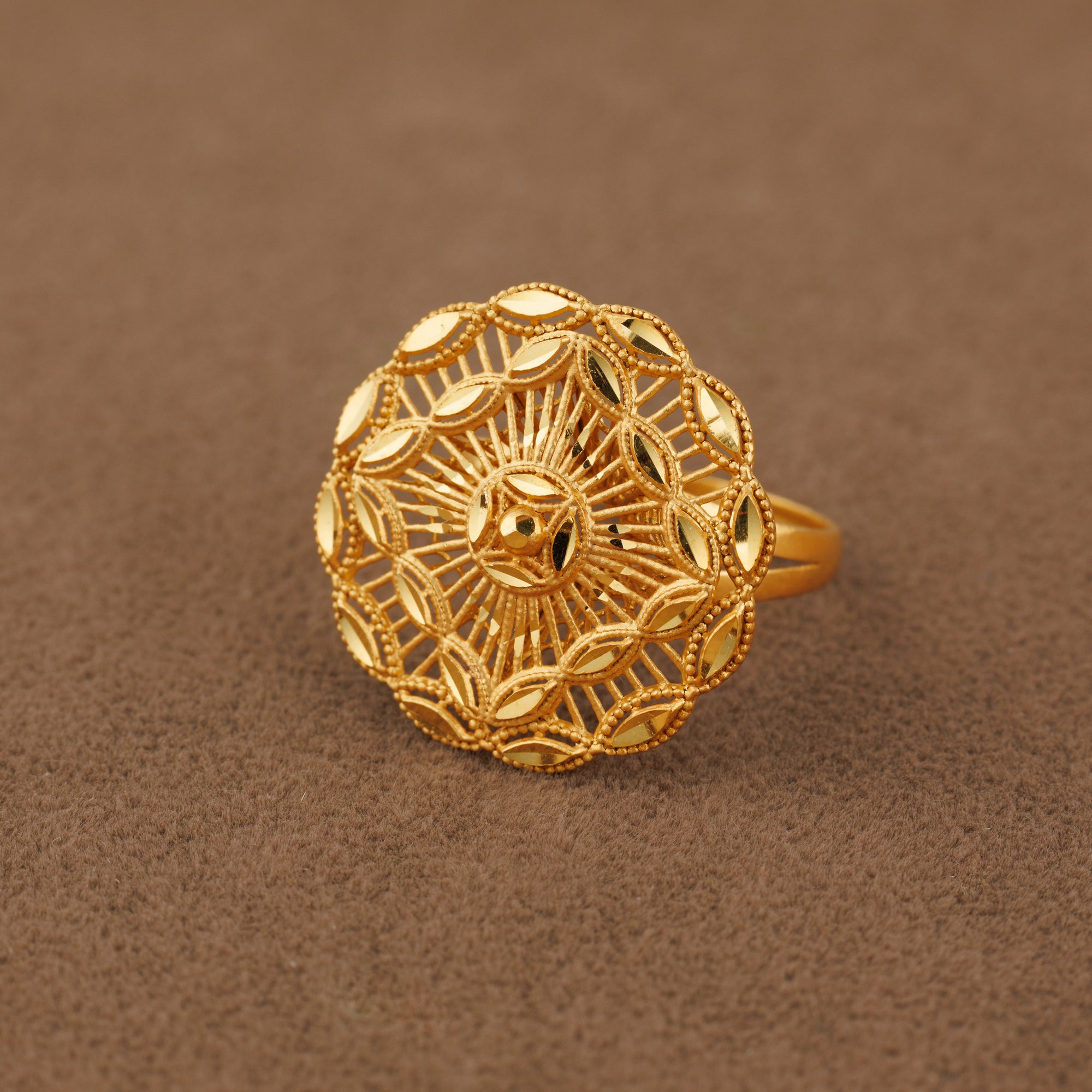 3D RP Rings (D185) - Silver 925 & Gold Plated
