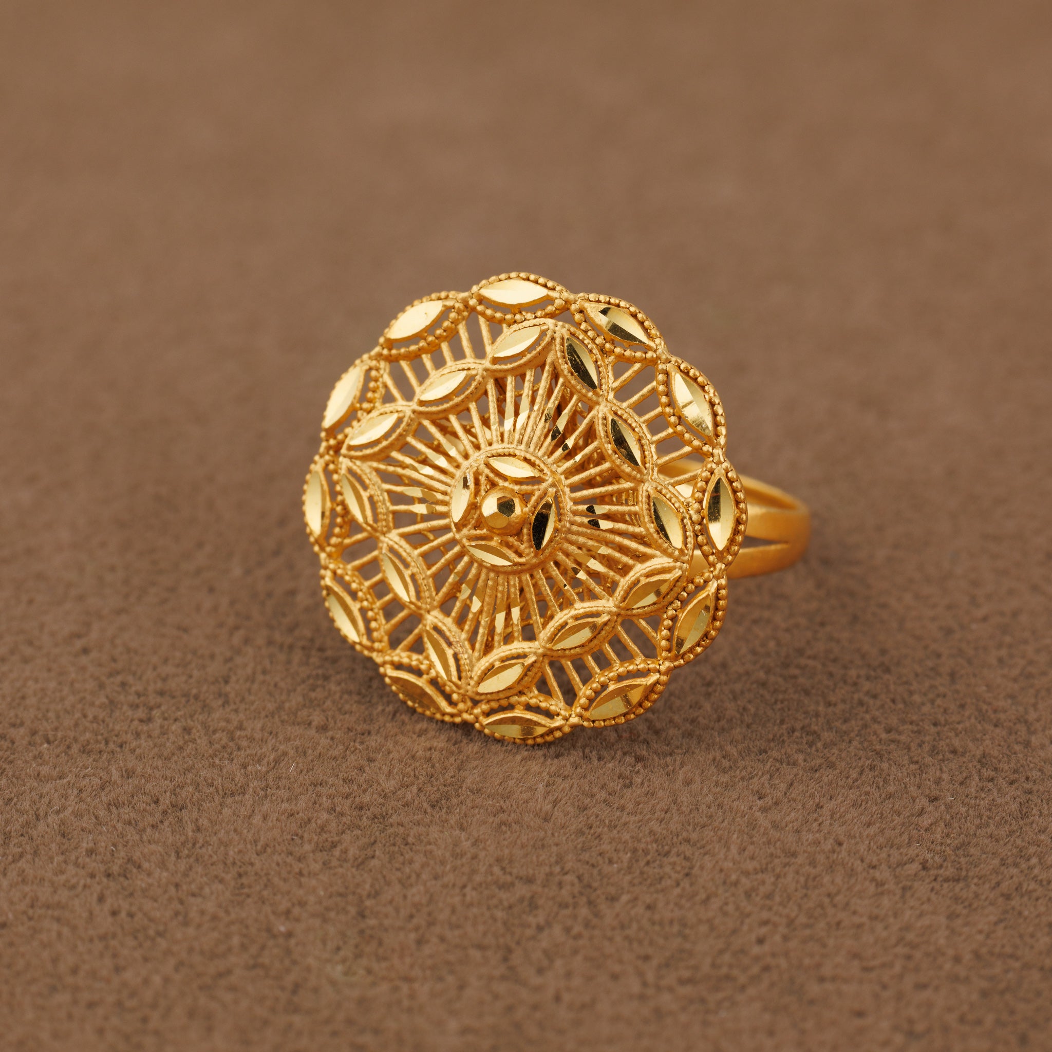3D RP Rings (D185) - Silver 925 & Gold Plated