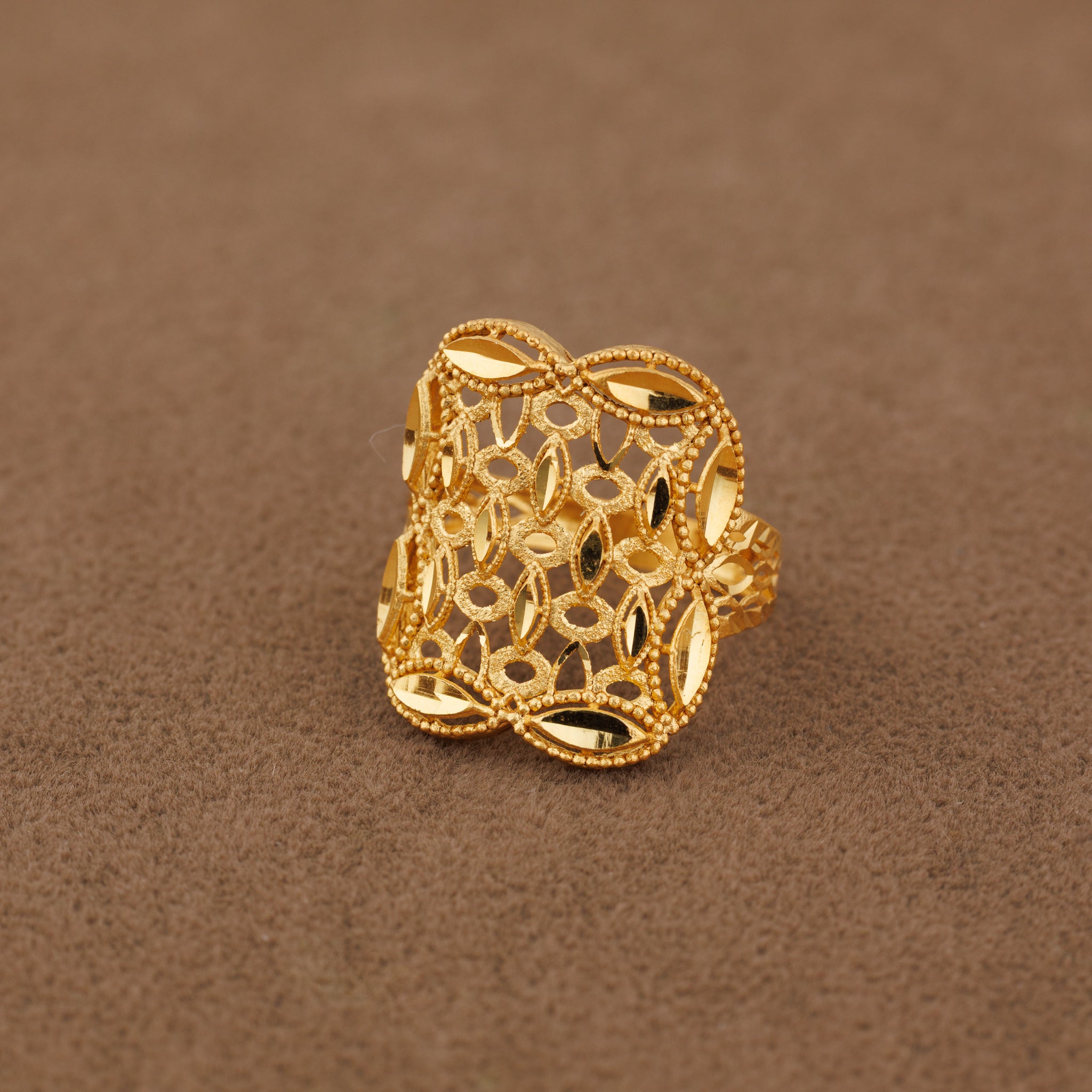3D RP Rings (D195) - Silver 925 & Gold Plated