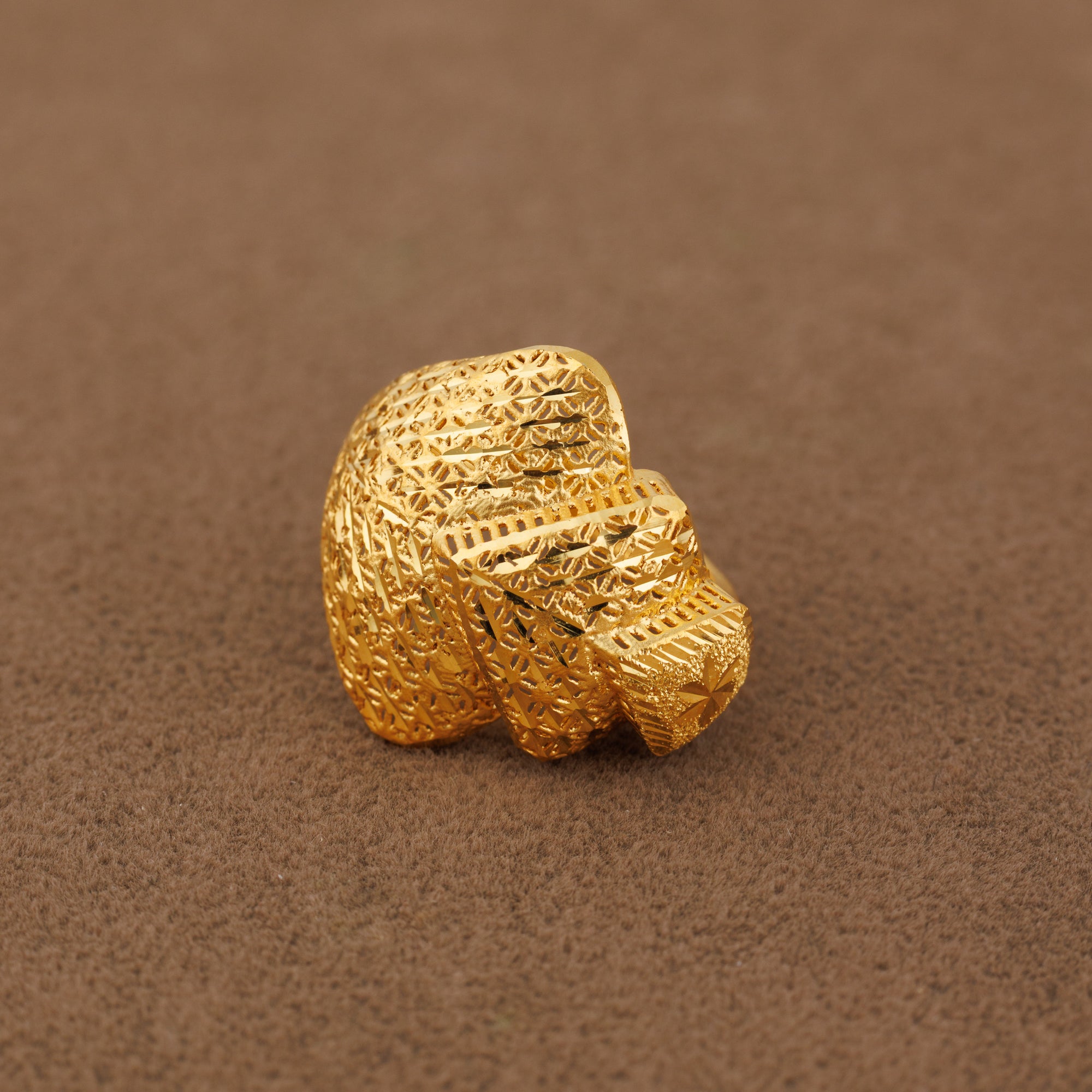 3D RP Rings (D23) - Silver 925 & Gold Plated