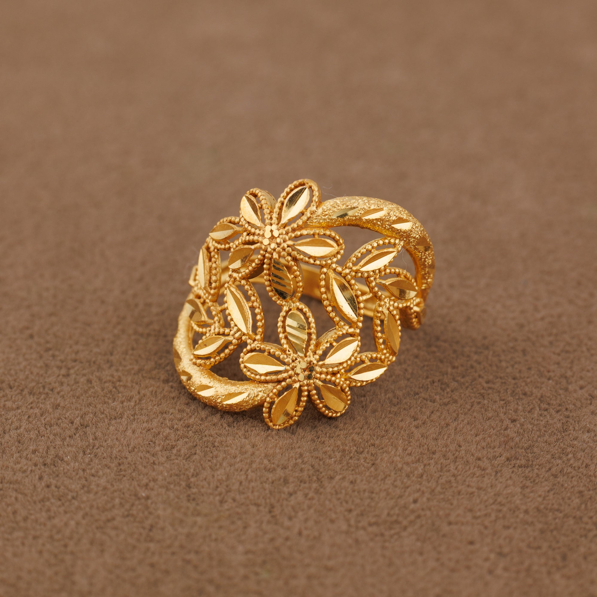 3D RP Rings (D169) - Silver 925 & Gold Plated