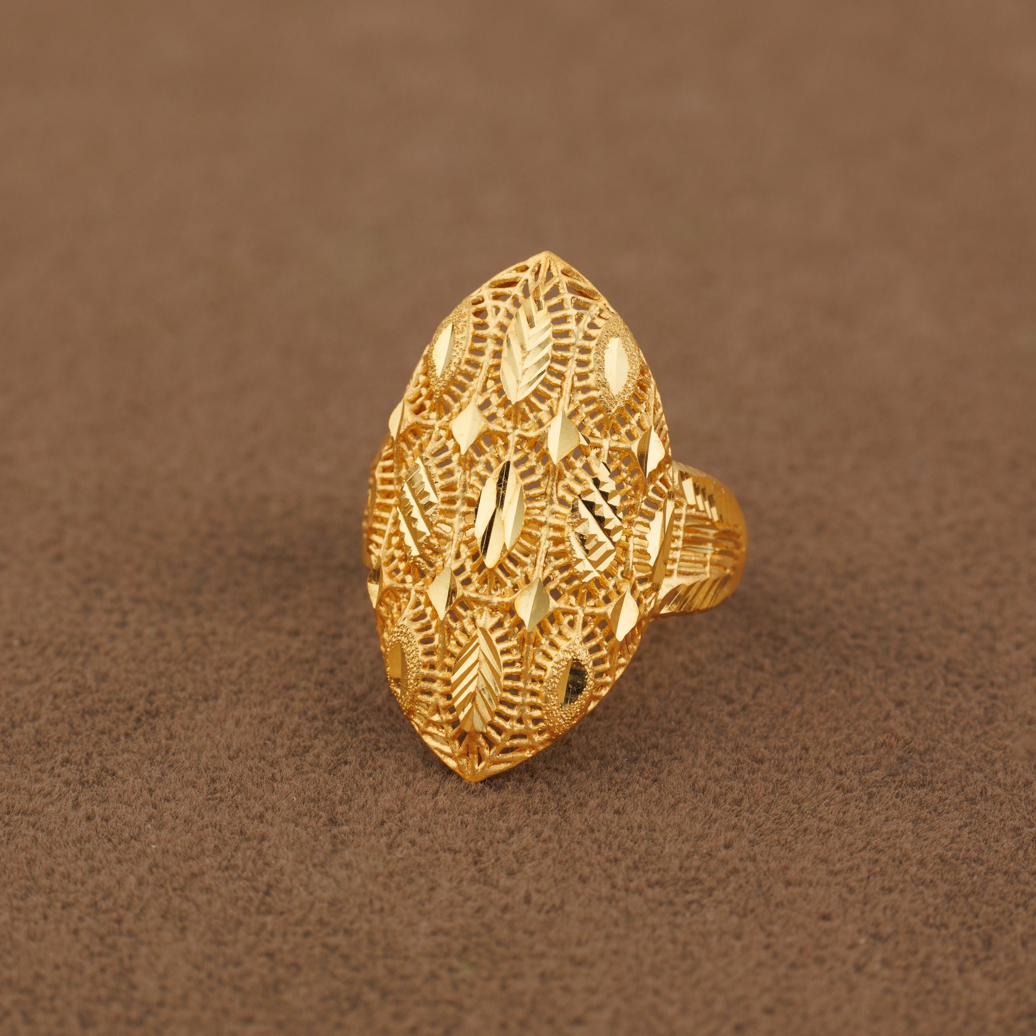 3D RP Rings (D190) - Silver 925 & Gold Plated