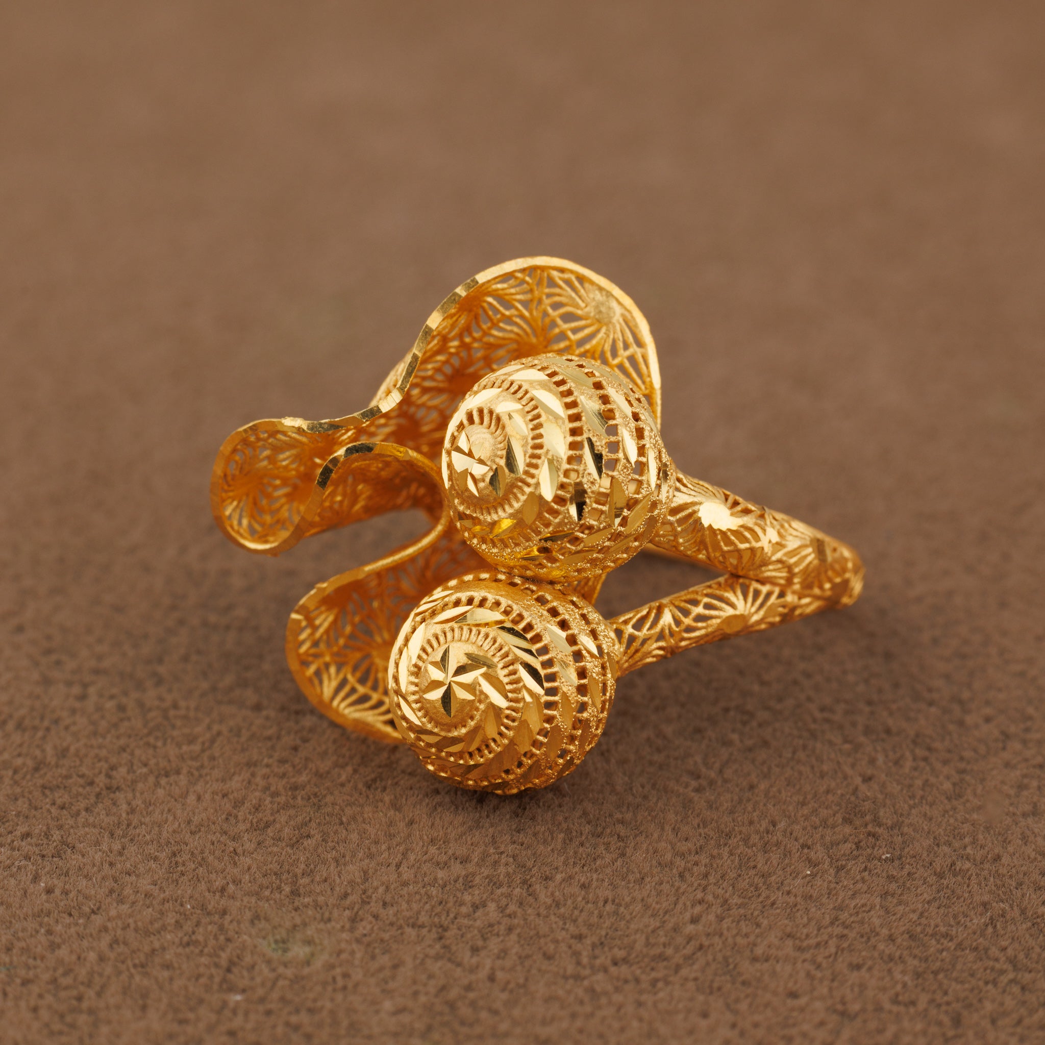 3D RP Rings (D160) - Silver 925 & Gold Plated