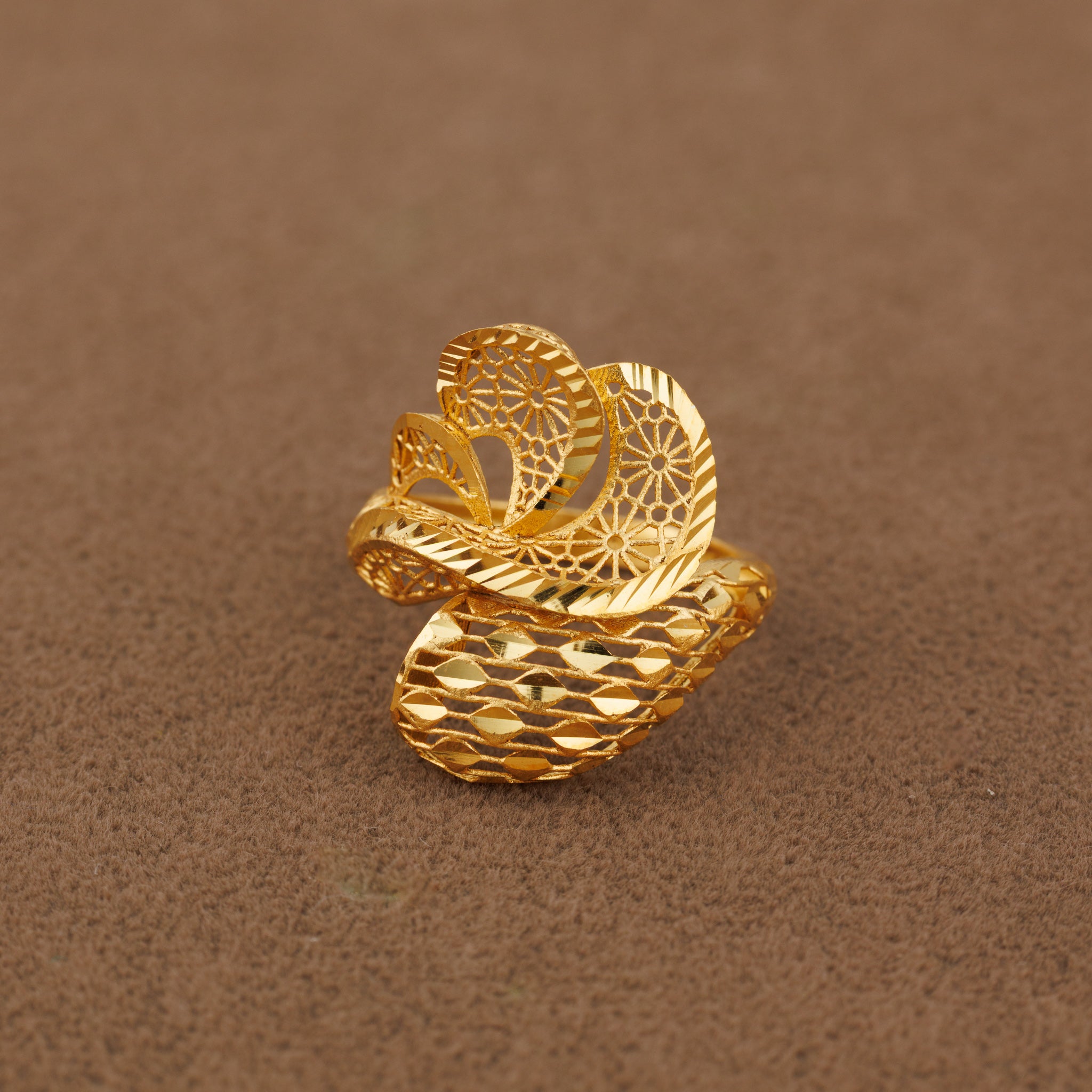 3D RP Rings (D129) - Silver 925 & Gold Plated