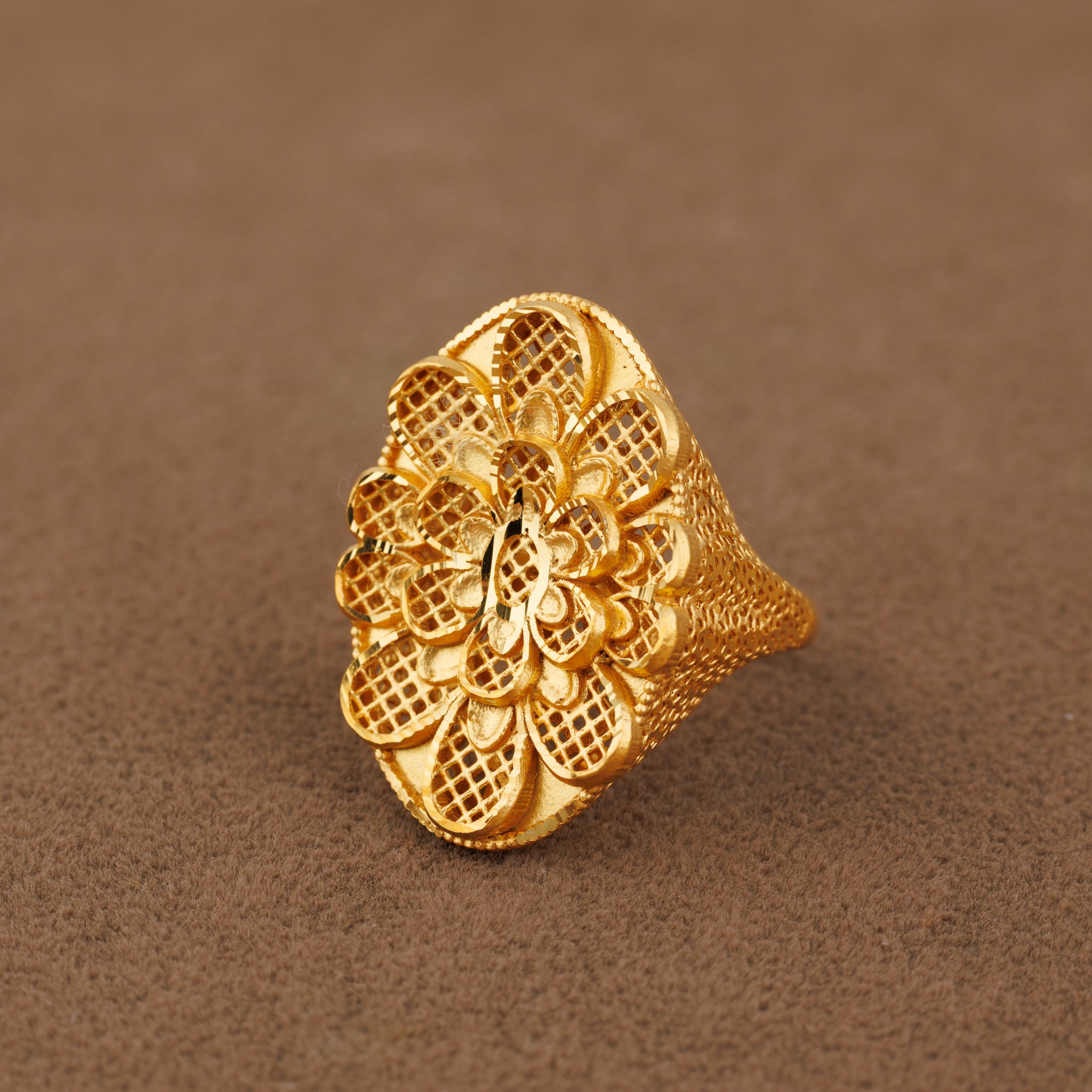 3D RP Rings (D23) - Silver 925 & Gold Plated