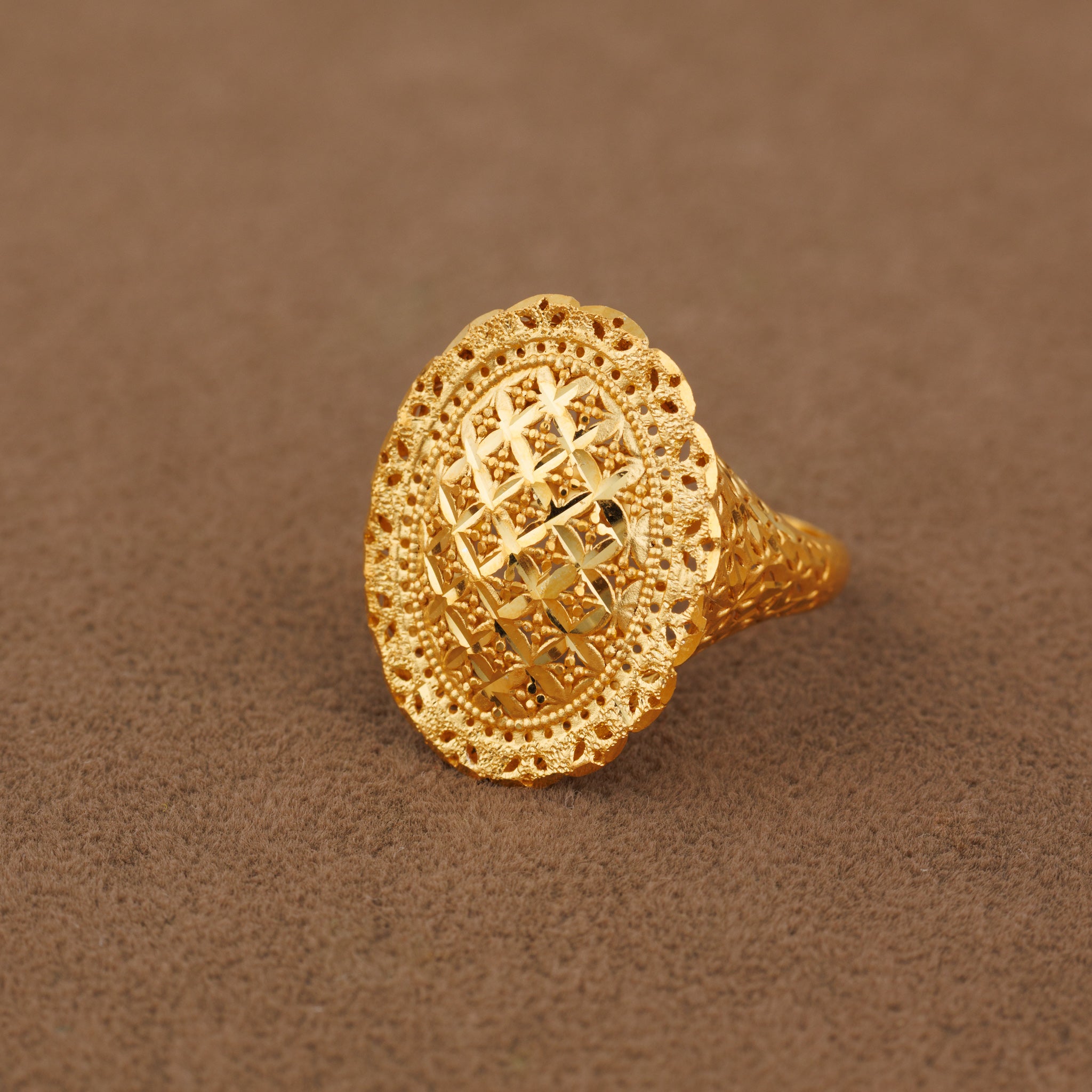 3D RP Rings (D202)- Silver 925 & Gold Plated