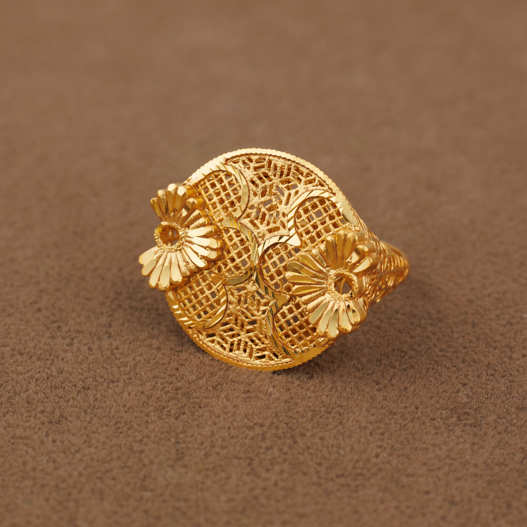 3D RP Rings (D170) - Silver 925 & Gold Plated