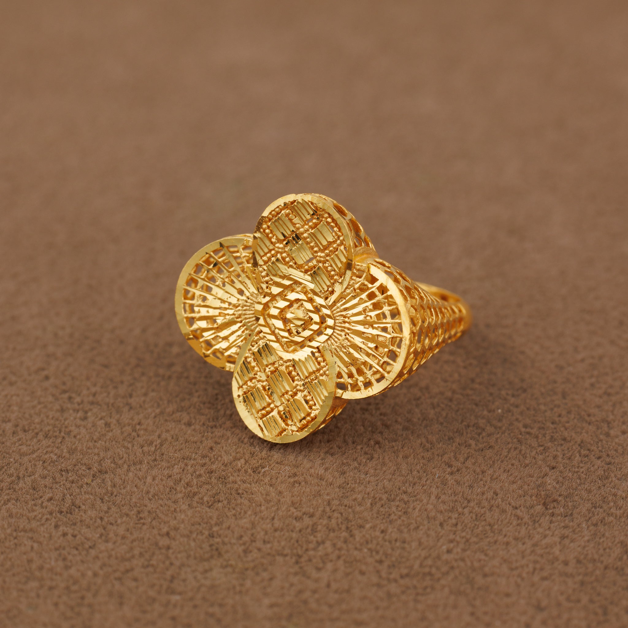3D RP Rings (D136) - Silver 925 & Gold Plated