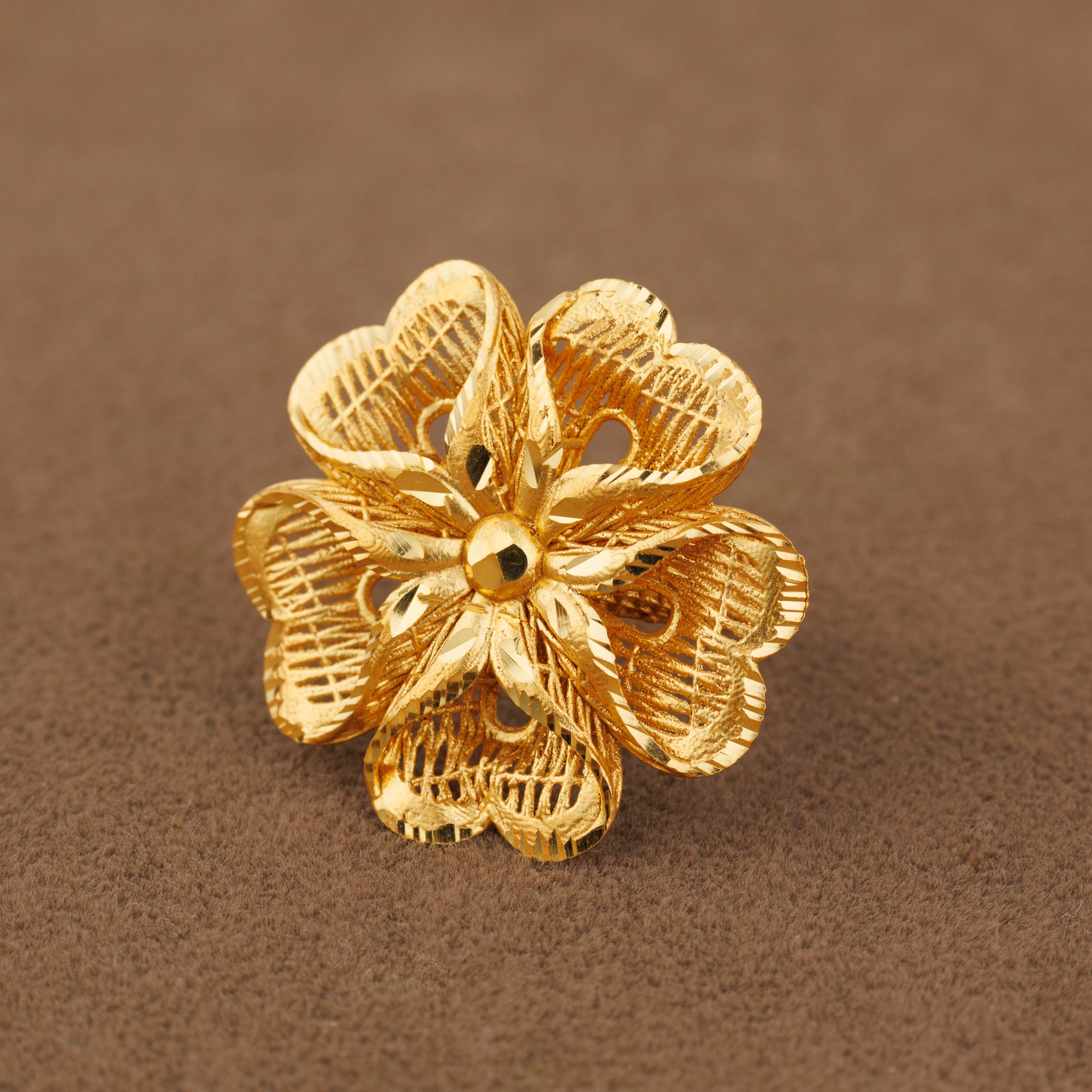 3D RP Rings (D120) - Silver 925 & Gold Plated