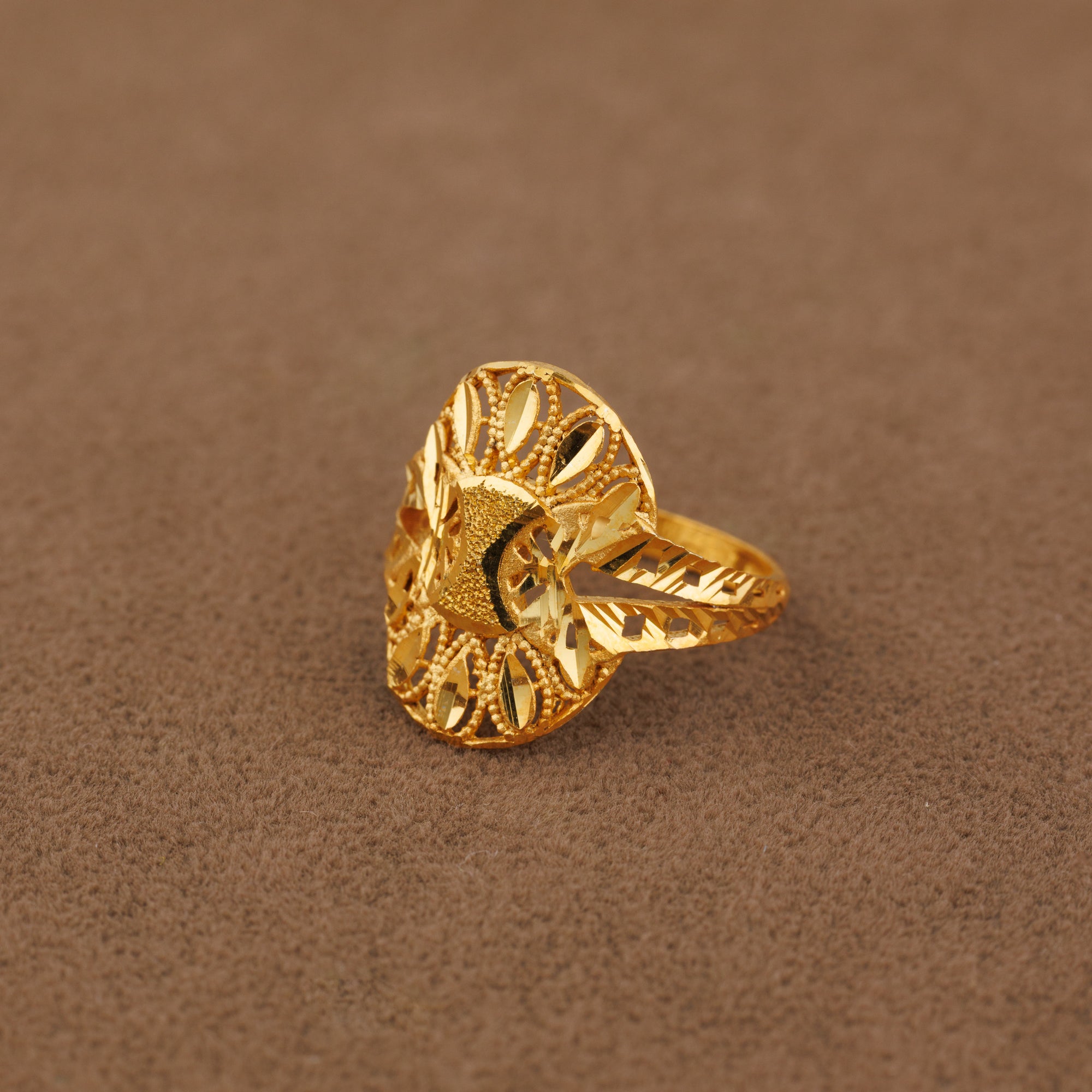 3D RP Rings (D2) - Silver 925 & Gold Plated