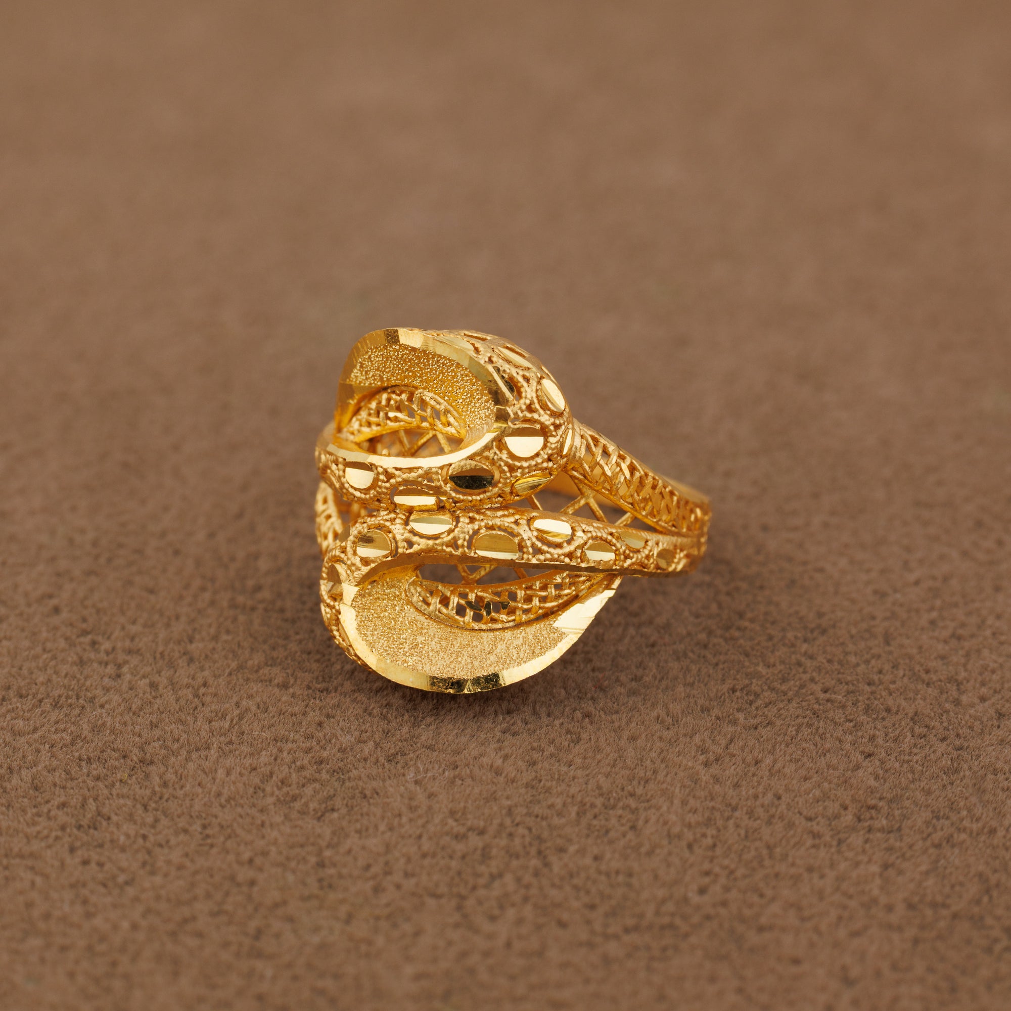 3D RP Rings (D23) - Silver 925 & Gold Plated