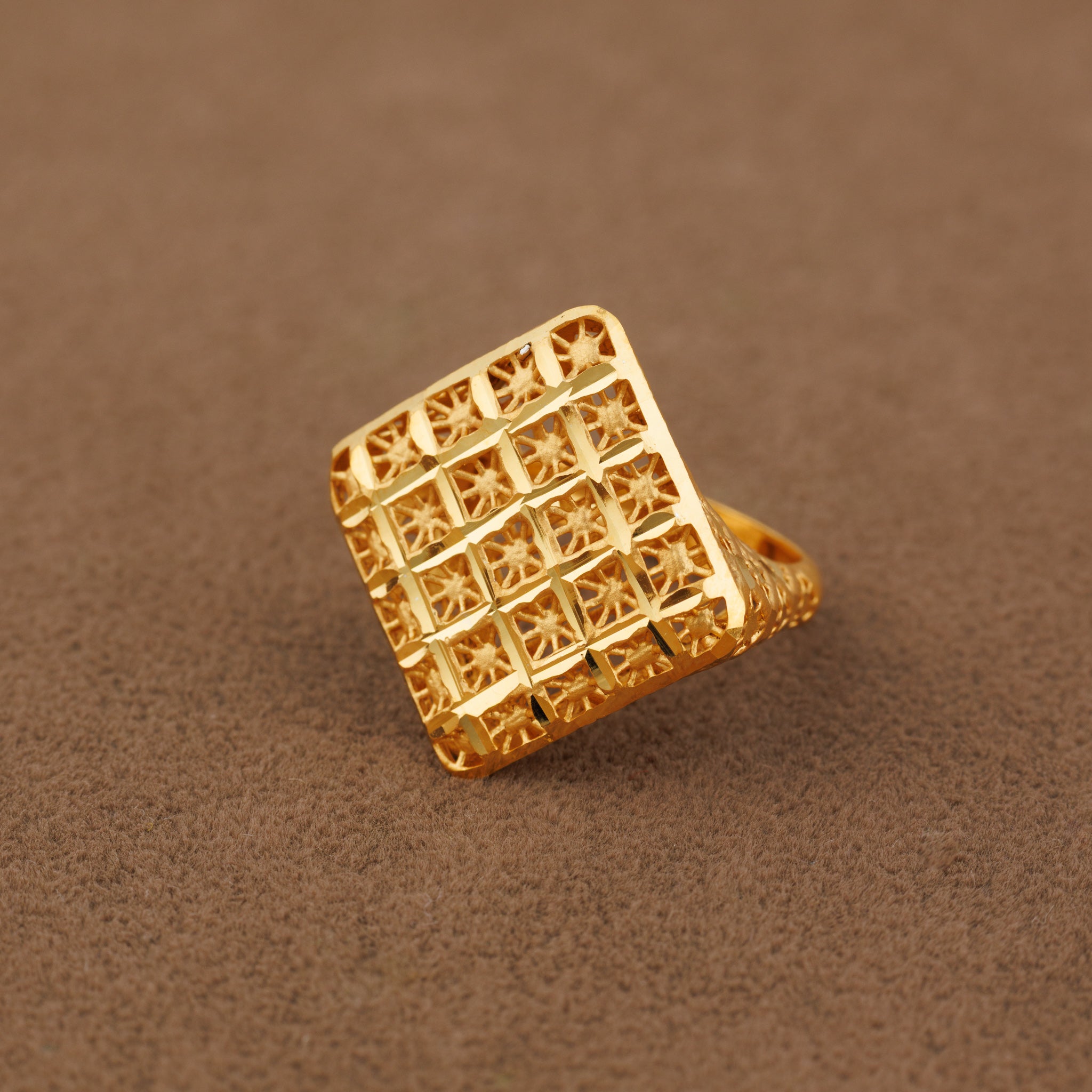 3D RP Rings (D167) - Silver 925 & Gold Plated