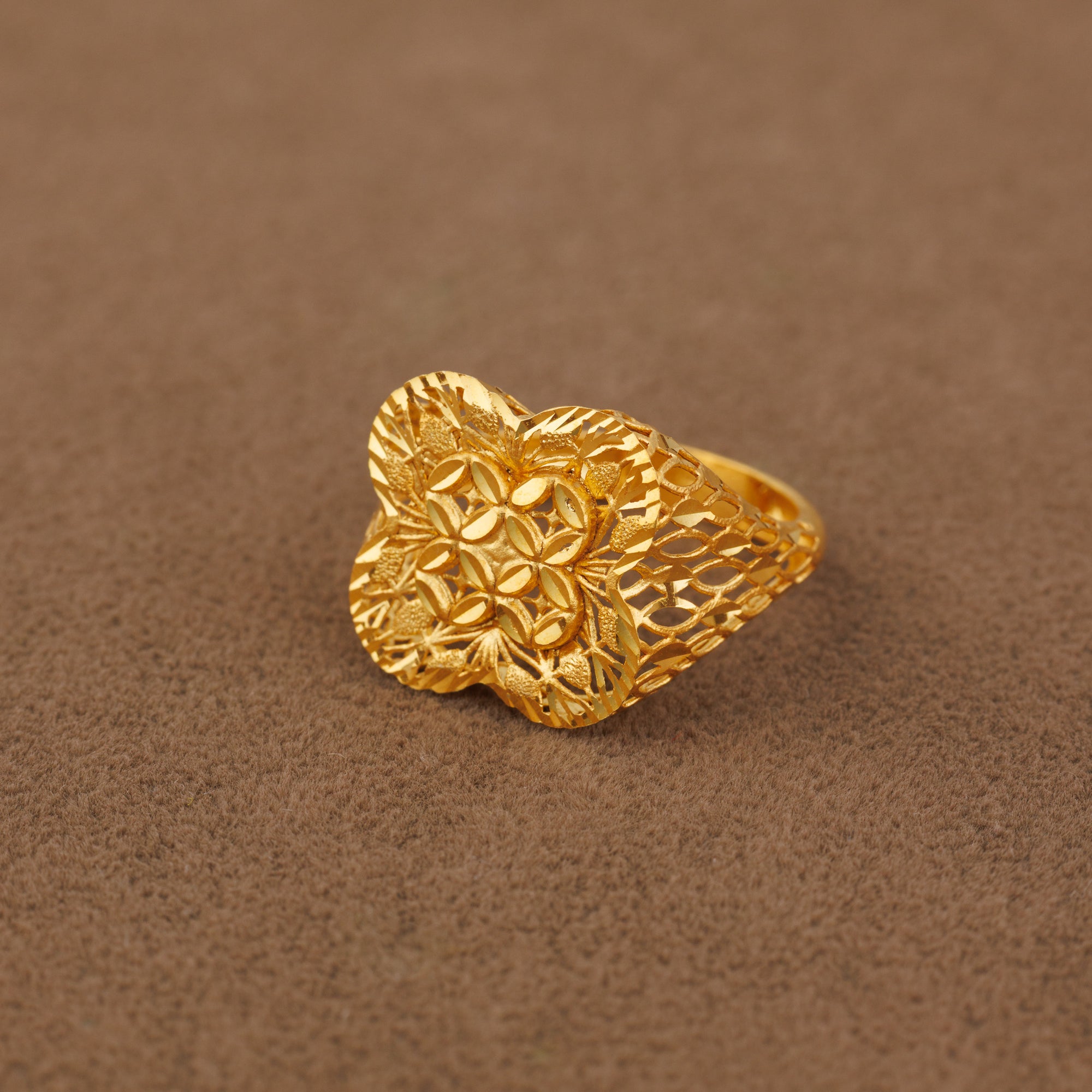 3D RP Rings (D144) - Silver 925 & Gold Plated