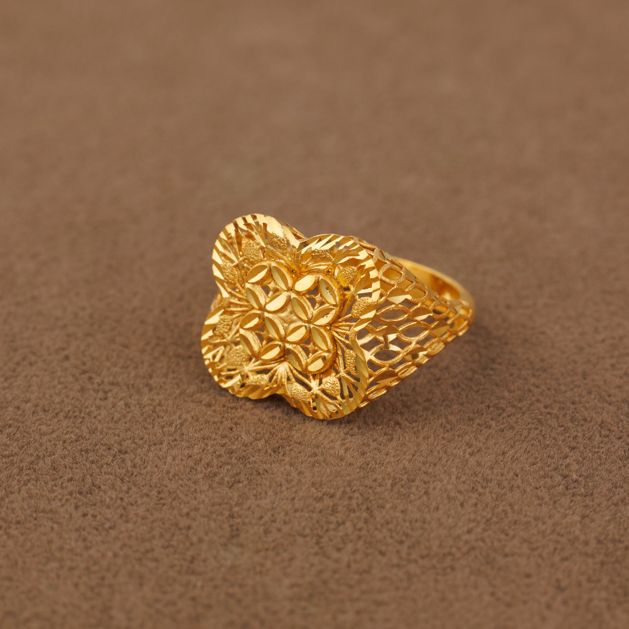 3D RP Rings (D144) - Silver 925 & Gold Plated