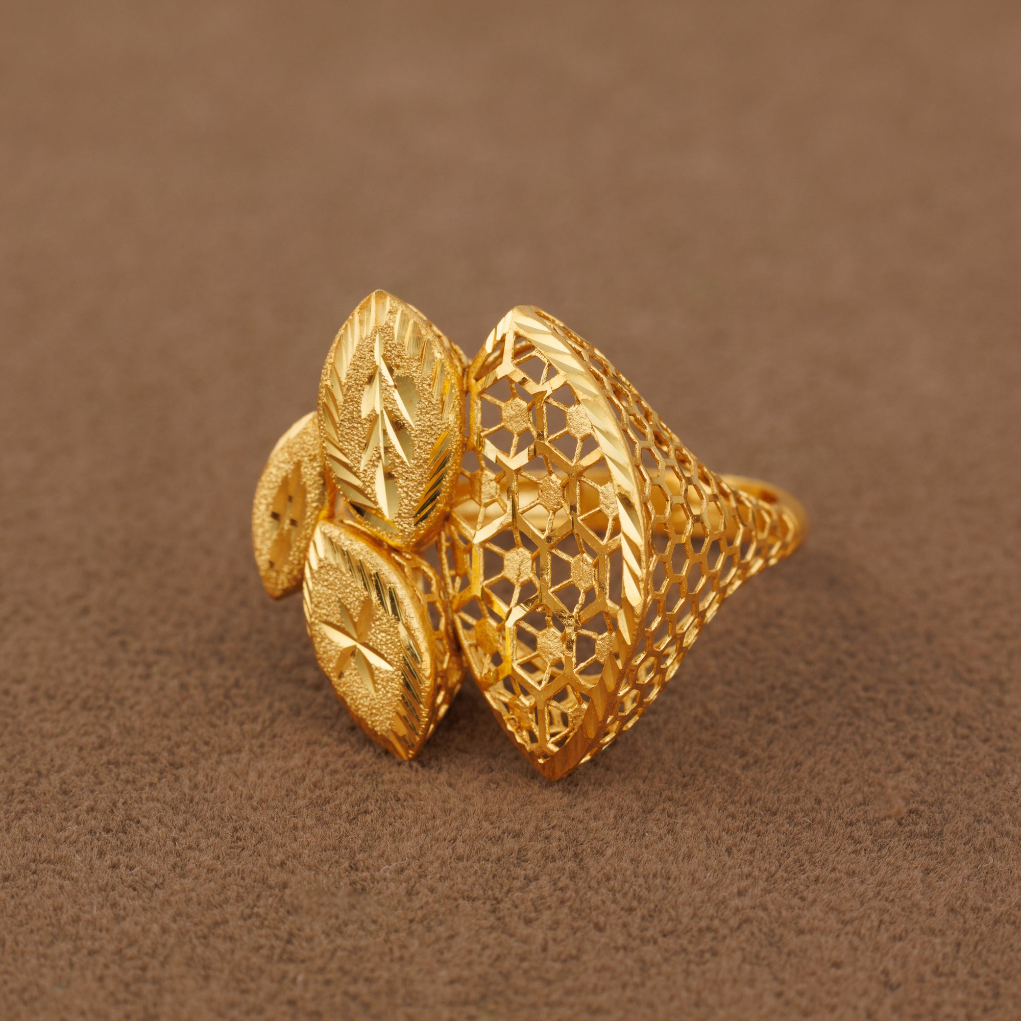 3D RP Rings (D23) - Silver 925 & Gold Plated