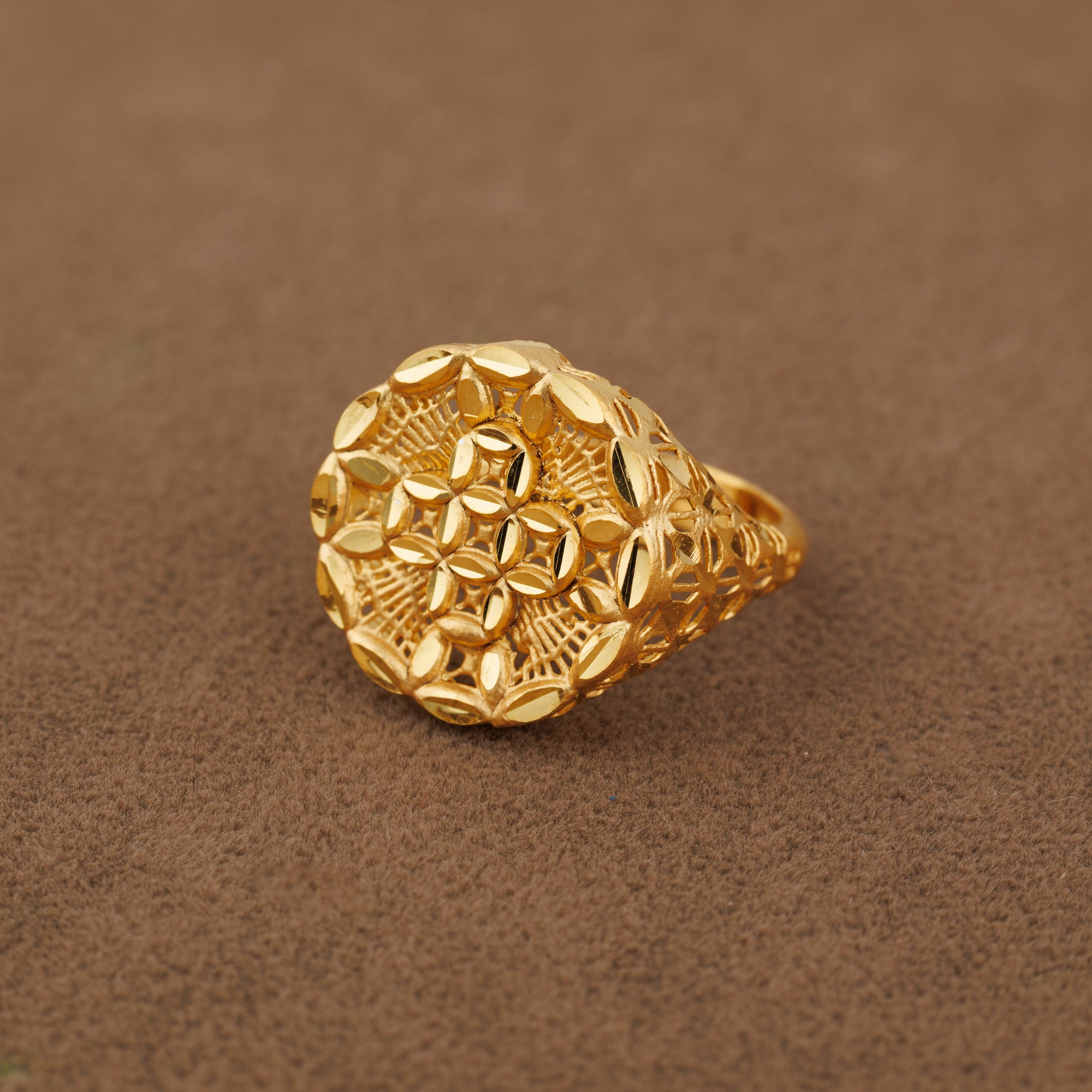 3D RP Rings (D210) - Silver 925 & Gold Plated
