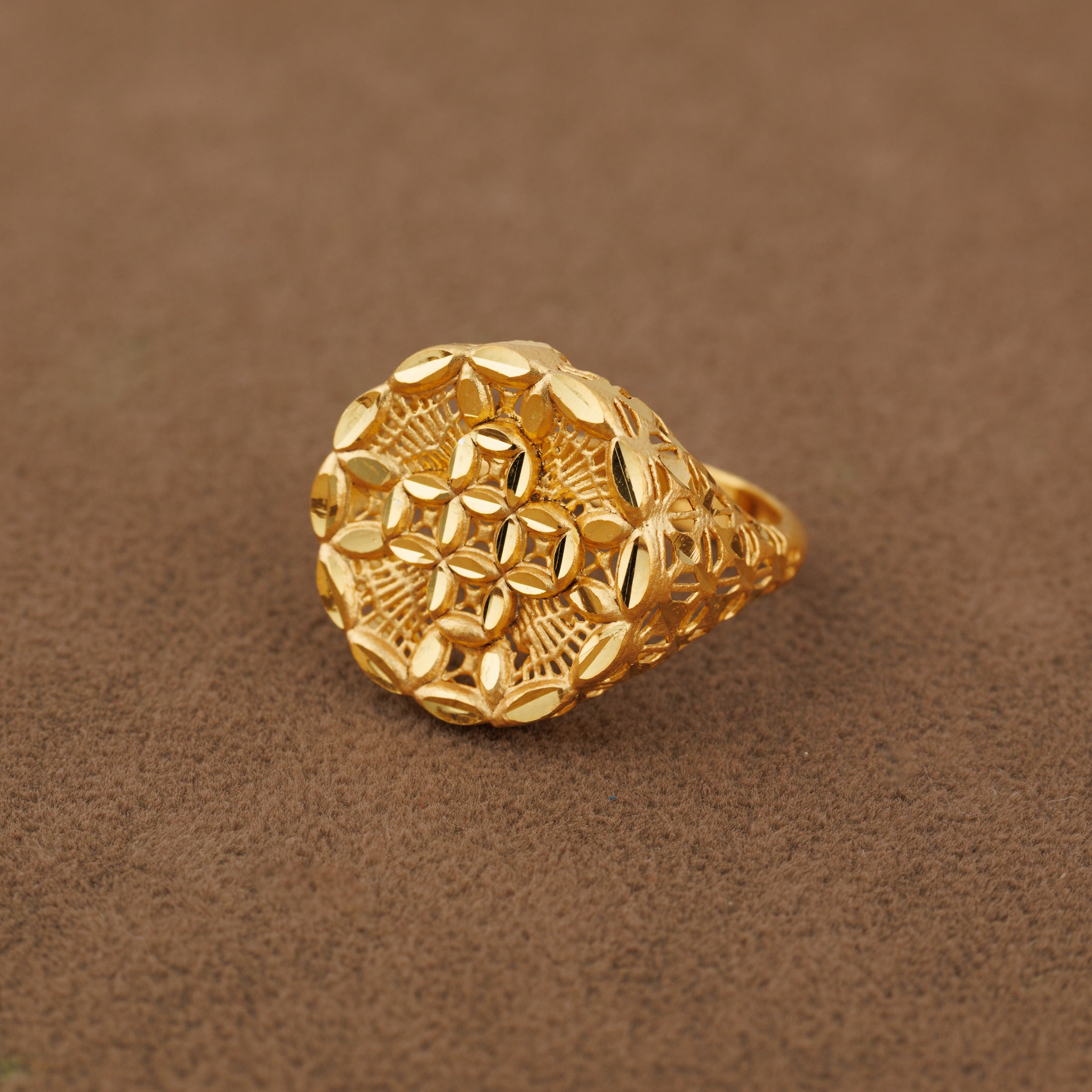 3D RP Rings (D210) - Silver 925 & Gold Plated