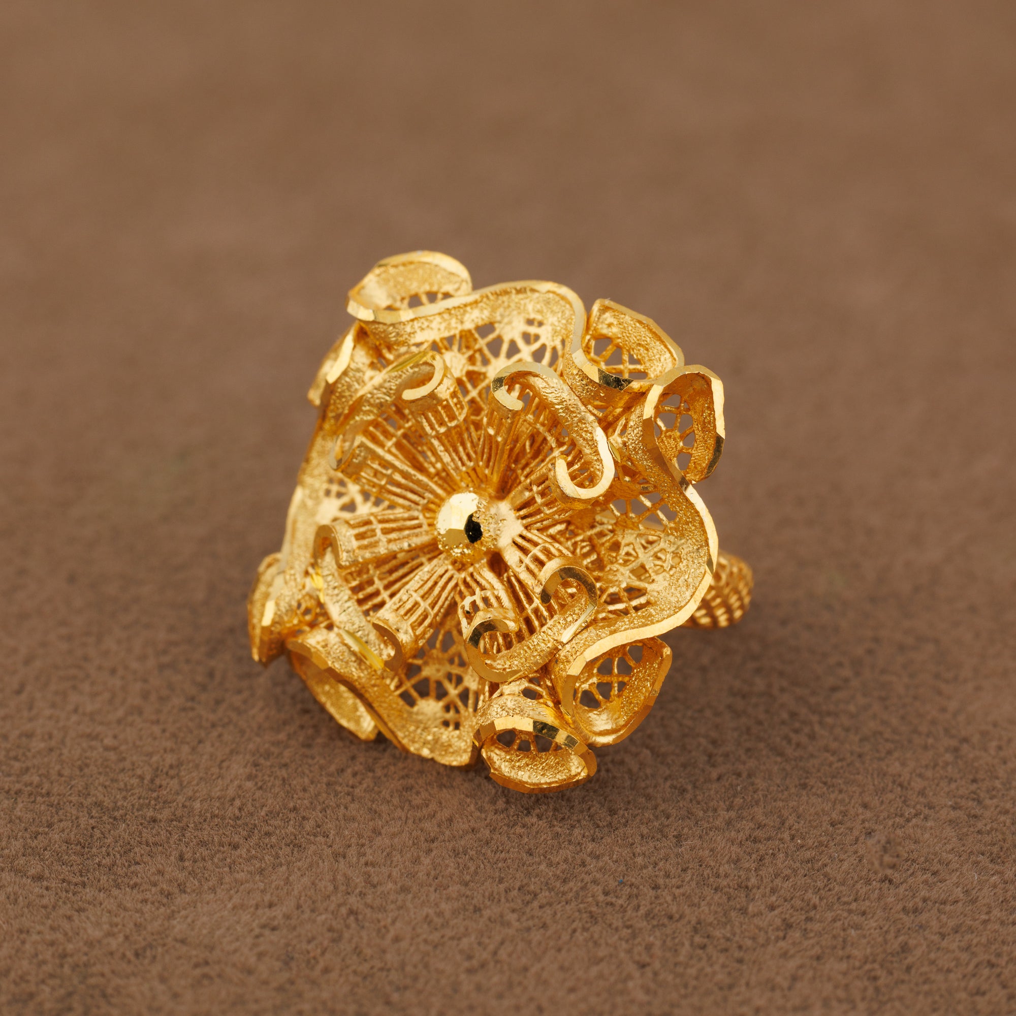 3D RP Rings (D132)- Silver 925 & Gold Plated