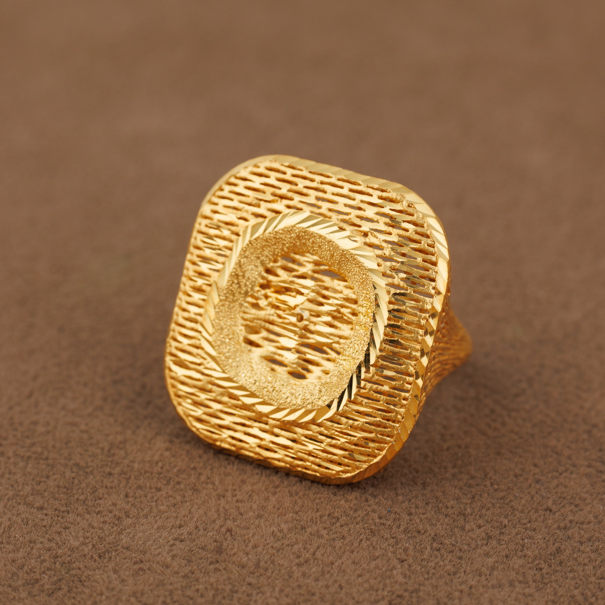 3D RP Rings (D23) - Silver 925 & Gold Plated