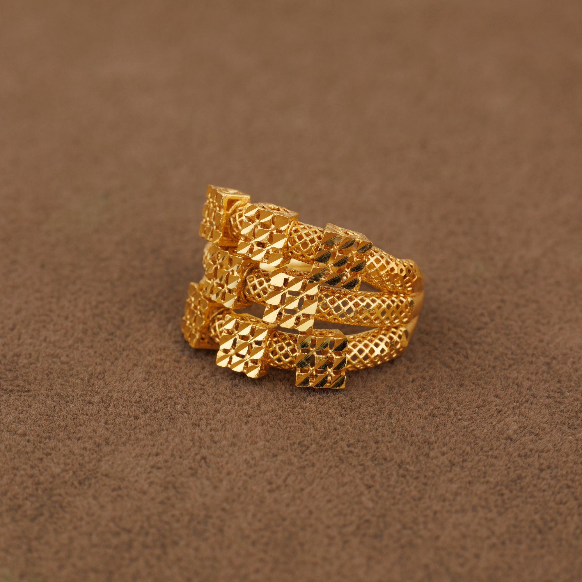 3D RP Rings (D23) - Silver 925 & Gold Plated