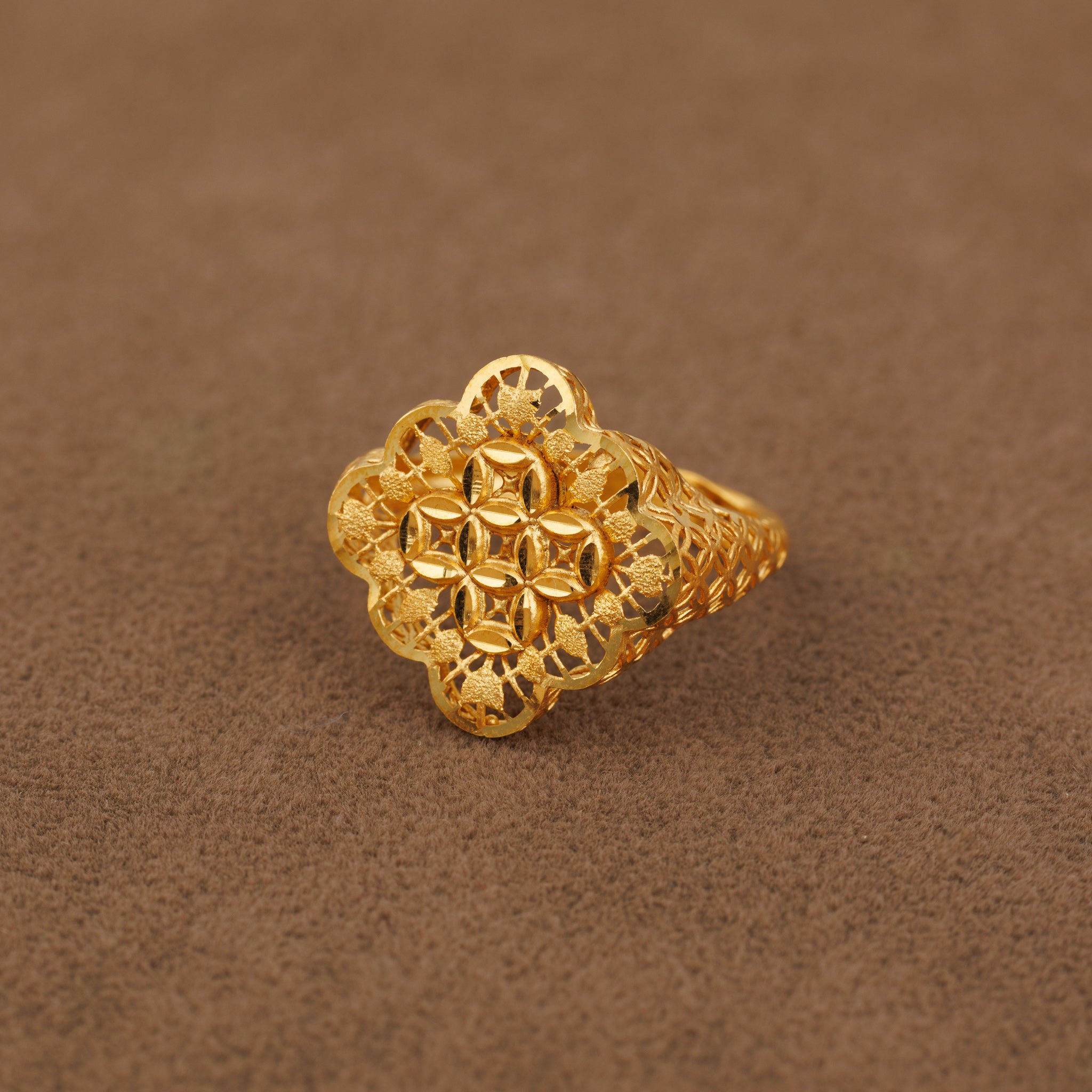 3D RP Rings (D157) - Silver 925 & Gold Plated