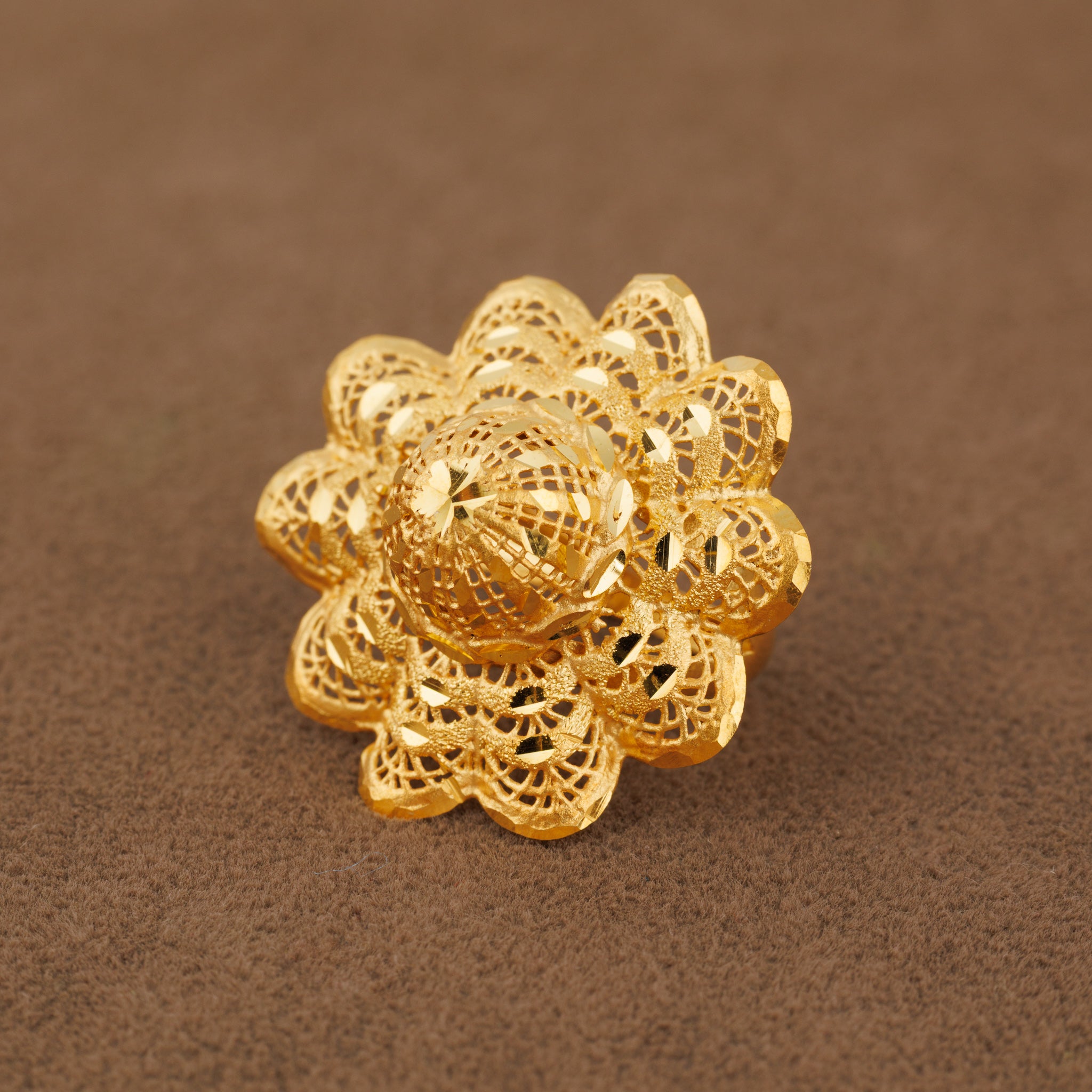 3D RP Rings (D186) - Silver 925 & Gold Plated