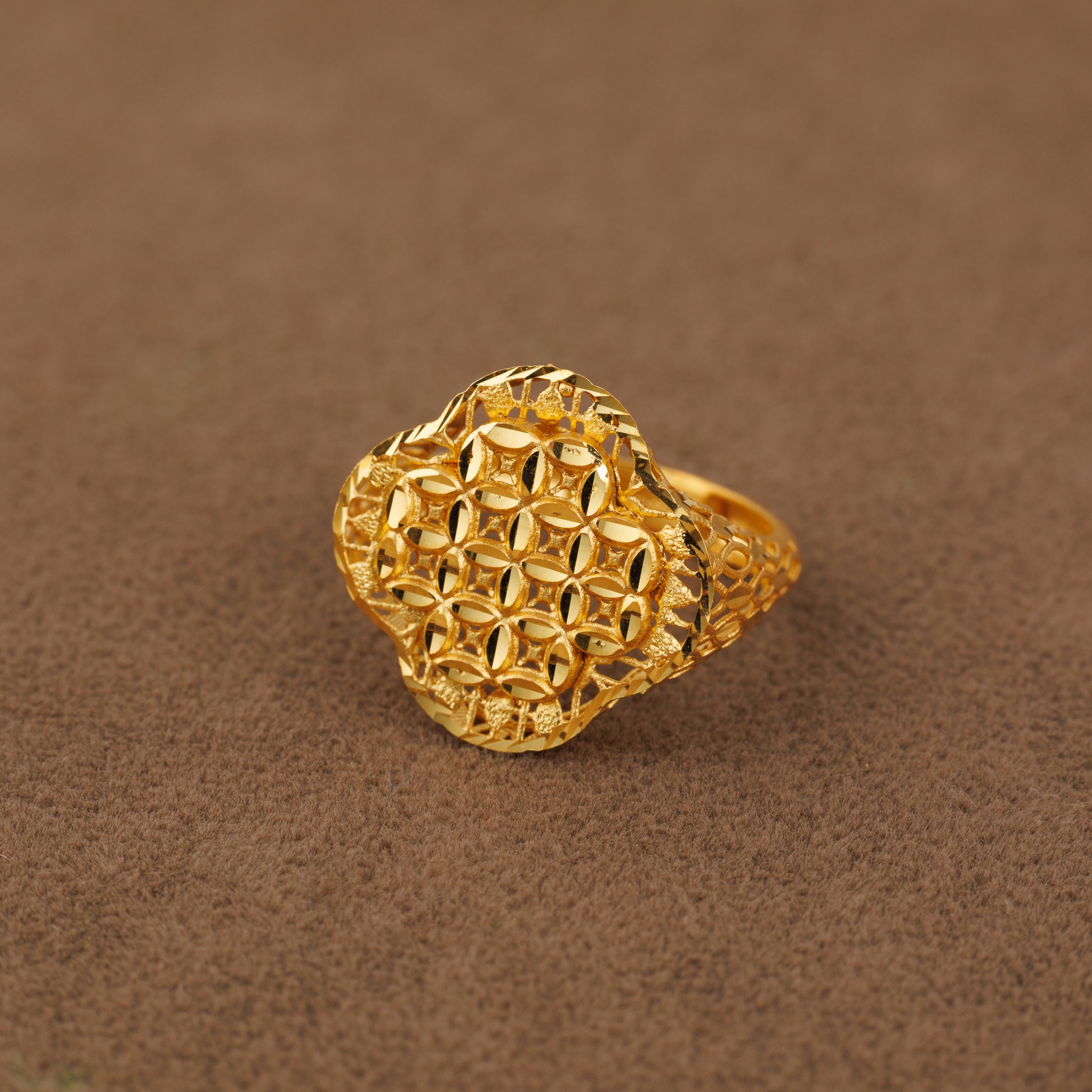 3D RP Rings (D161) - Silver 925 & Gold Plated