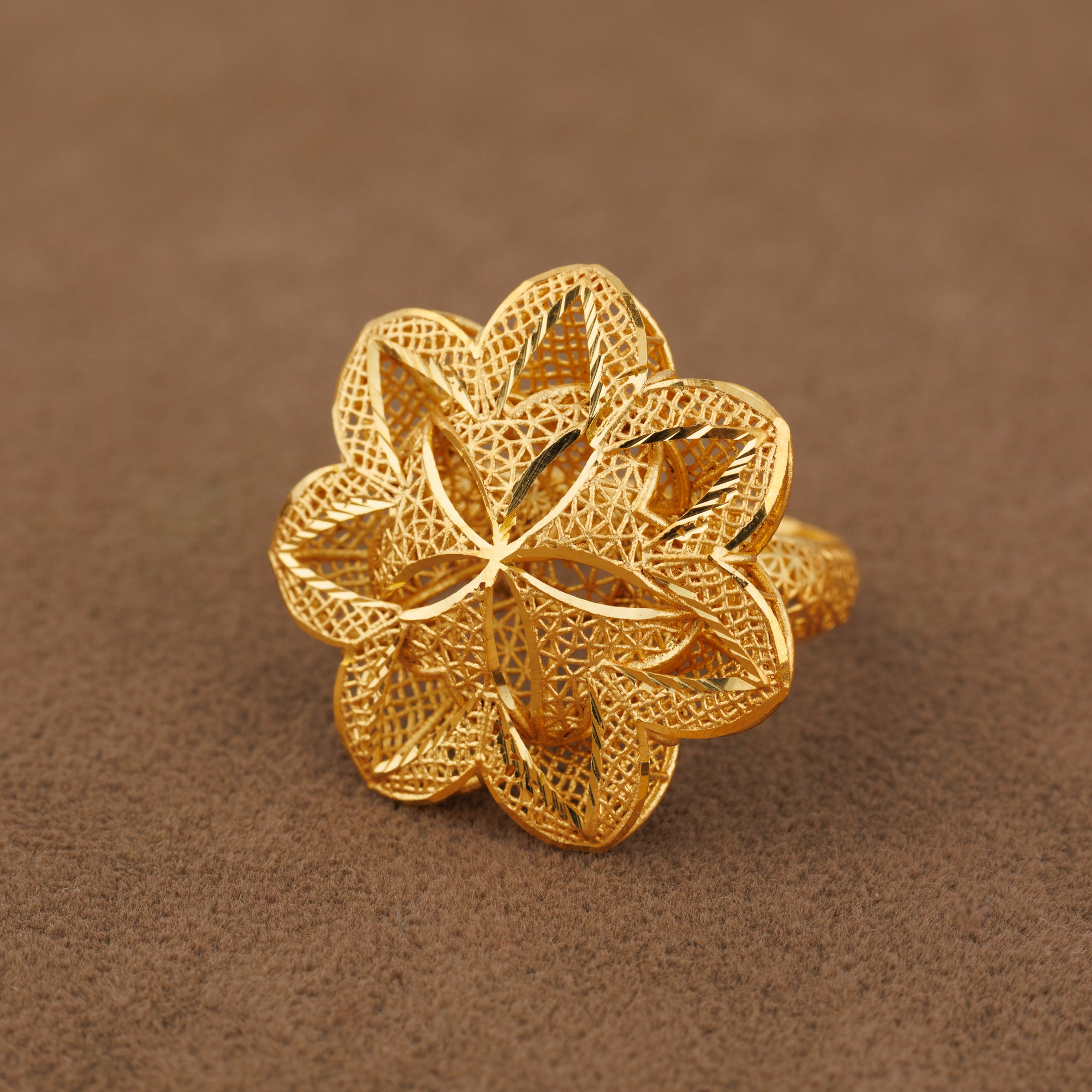 3D RP Rings (D23) - Silver 925 & Gold Plated