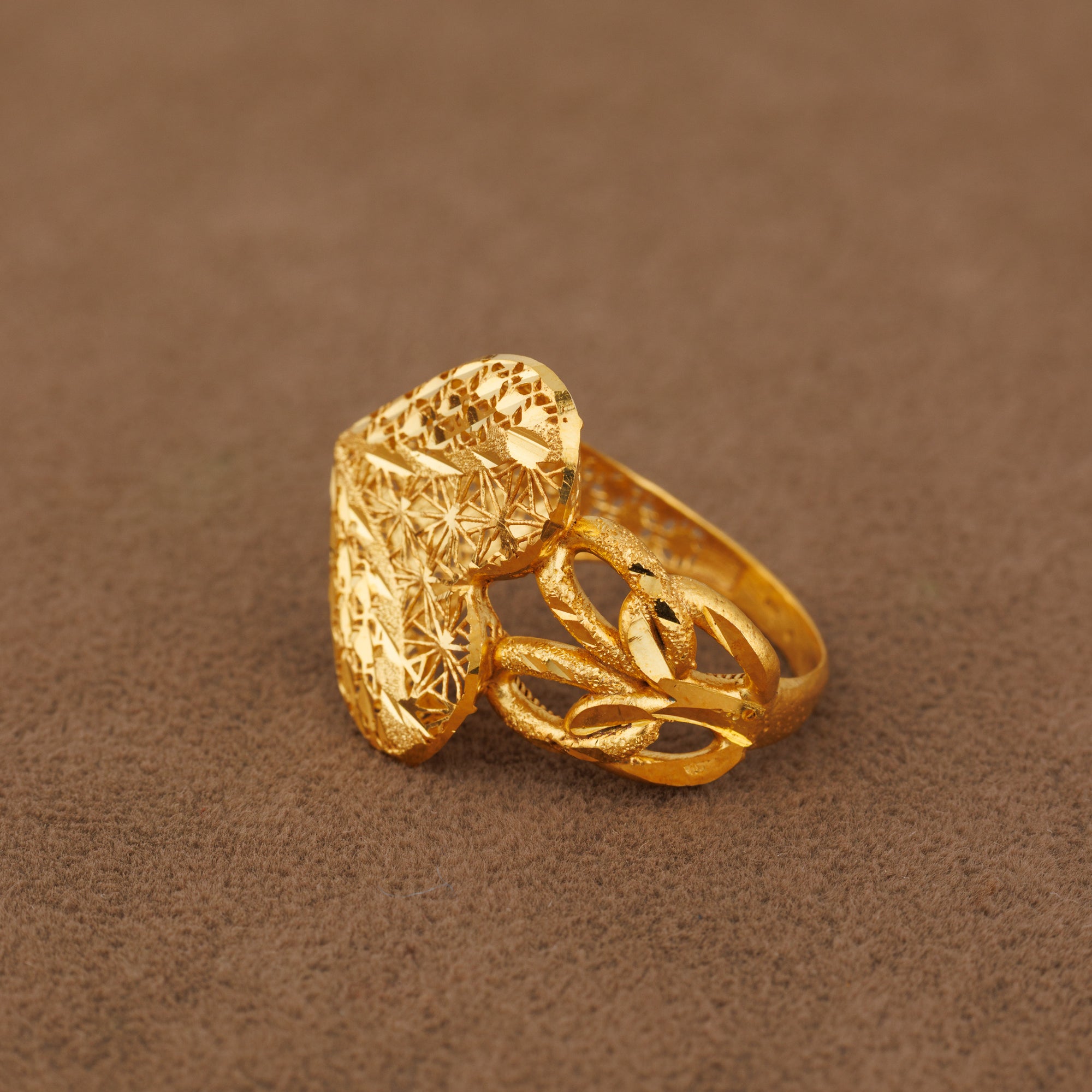 3D RP Rings (D23) - Silver 925 & Gold Plated