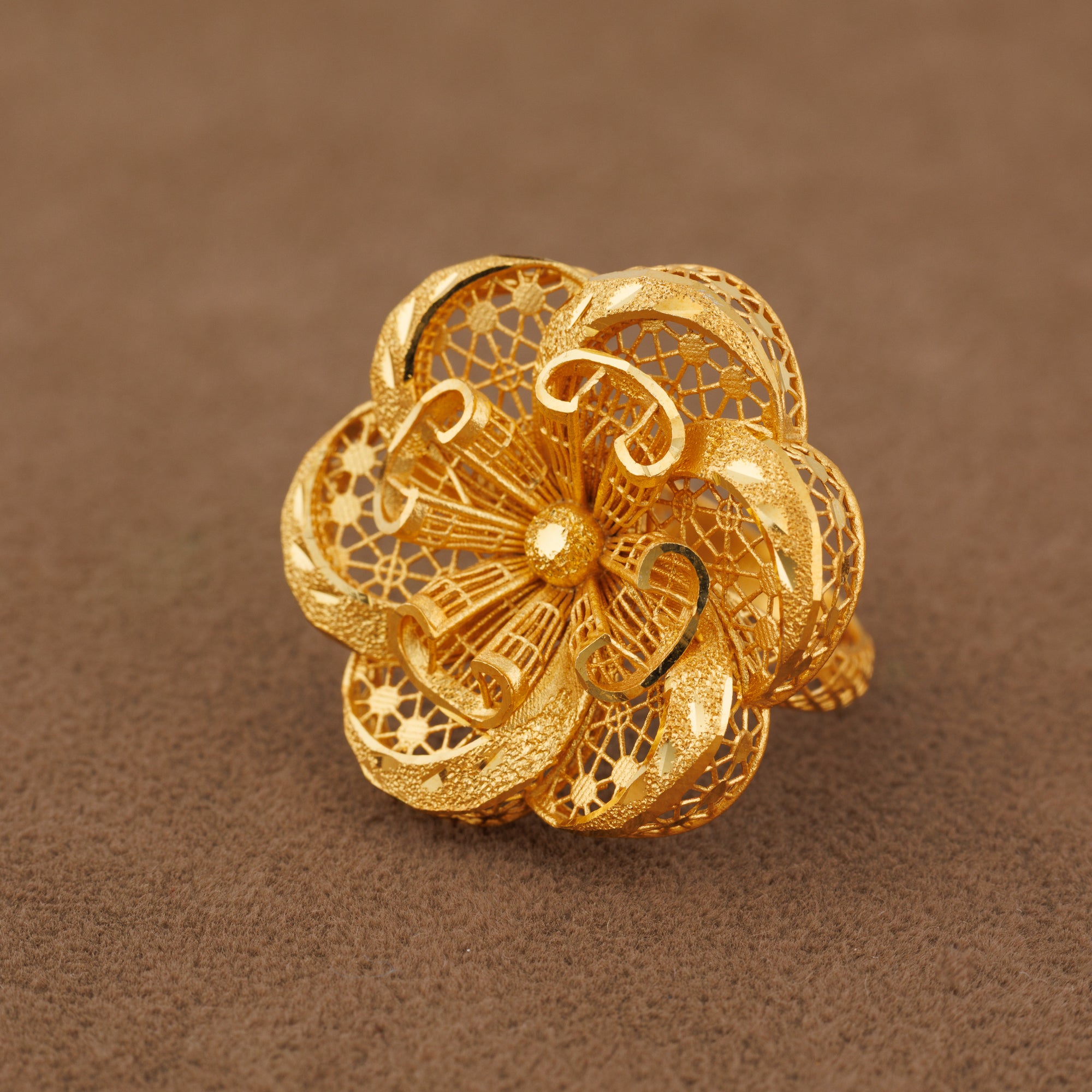 3D RP Rings (D23) - Silver 925 & Gold Plated