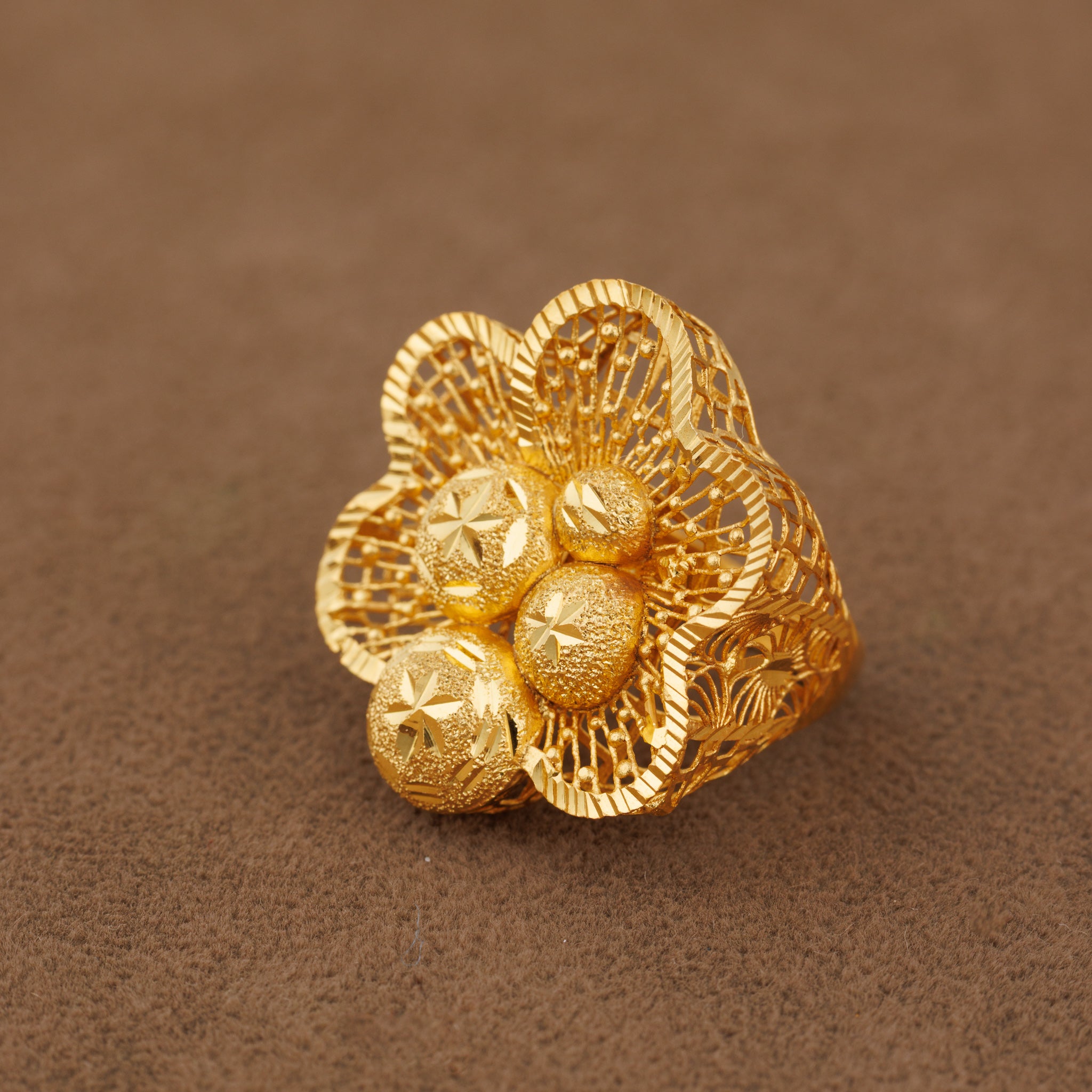 3D RP Rings (D168) - Silver 925 & Gold Plated