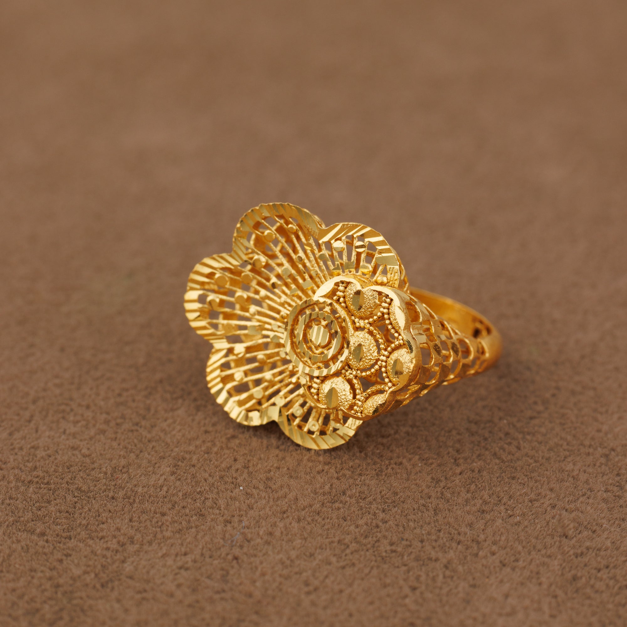 3D RP Rings (D138) - Silver 925 & Gold Plated