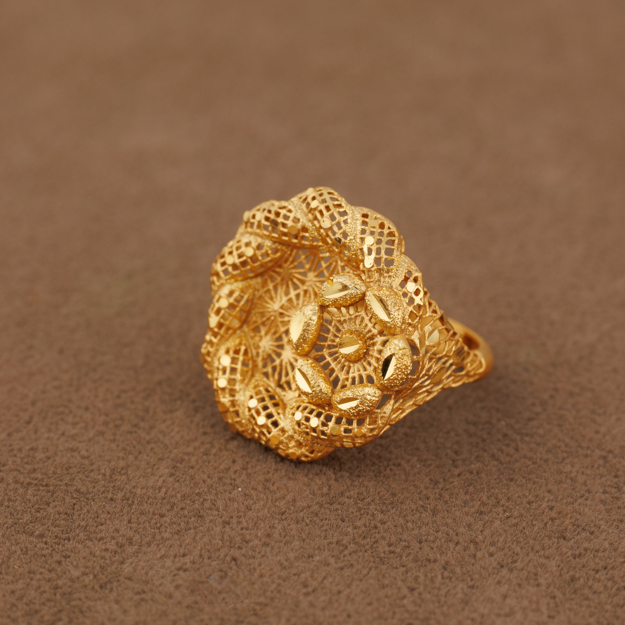 3D RP Rings (D171) - Silver 925 & Gold Plated