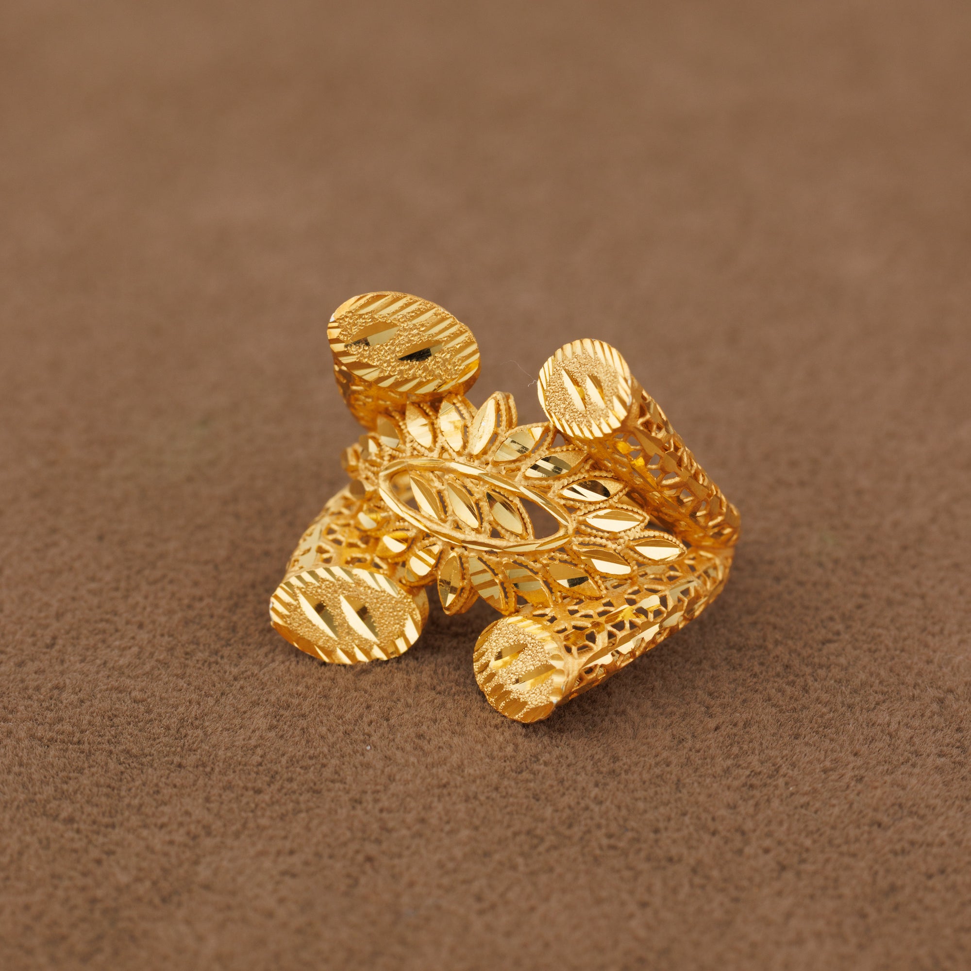3D RP Rings (D239) - Silver 925 & Gold Plated