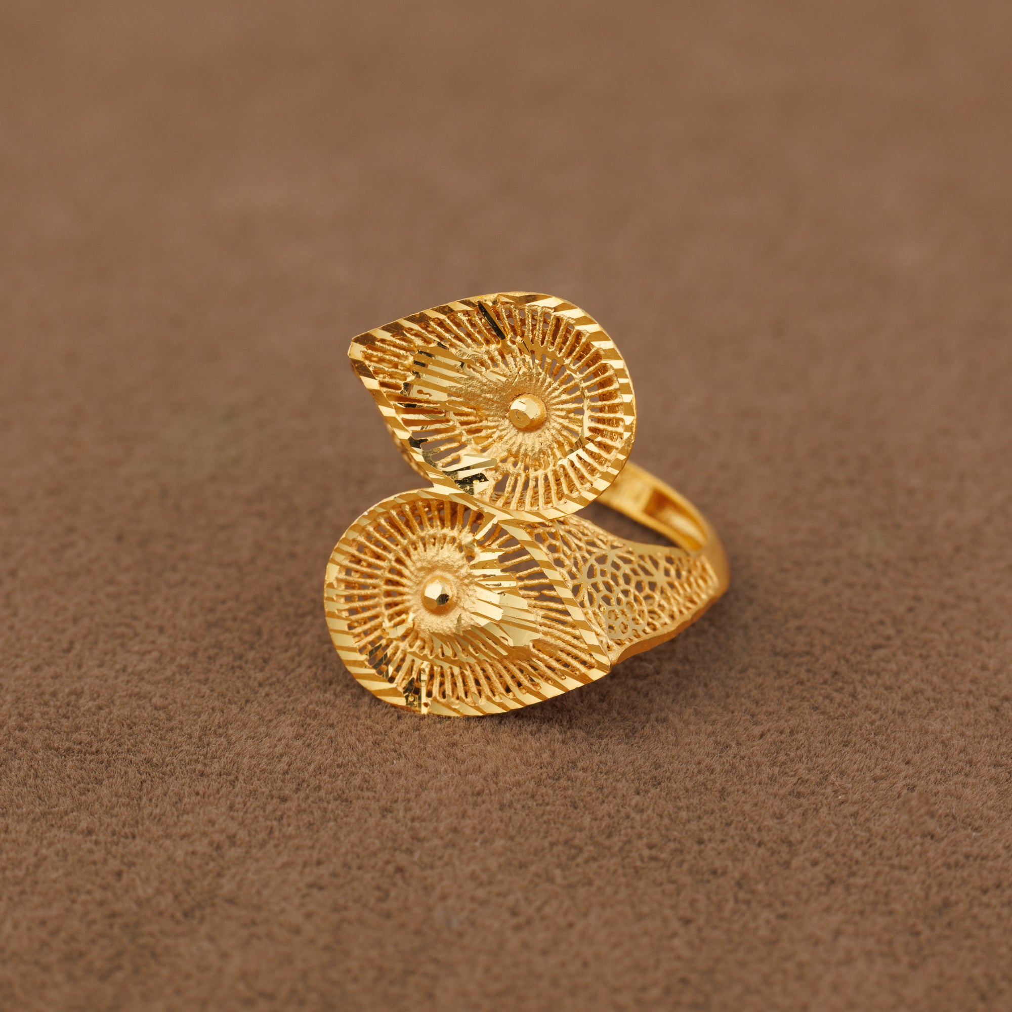 3D RP Rings (D227) - Silver 925 & Gold Plated