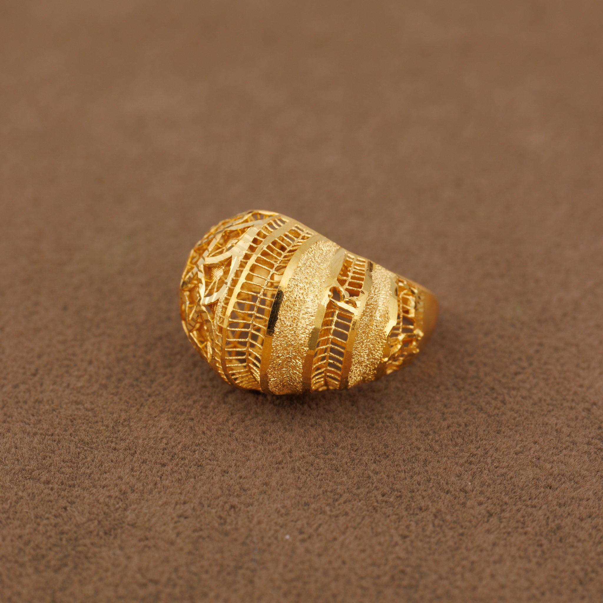 3D RP Rings (D215) - Silver 925 & Gold Plated