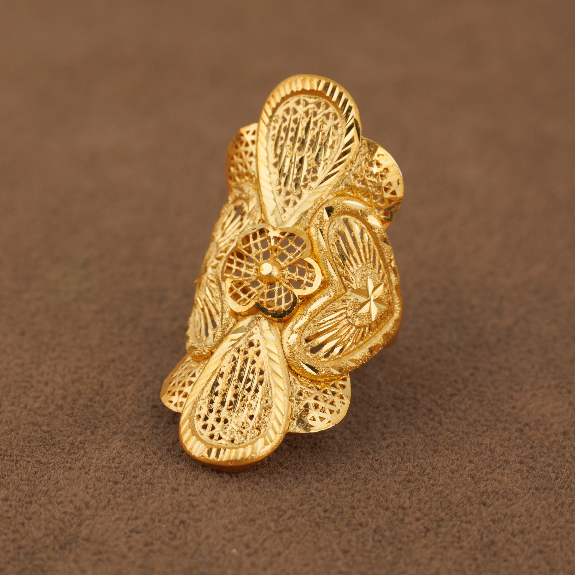 3D RP Rings (D151) - Silver 925 & Gold Plated