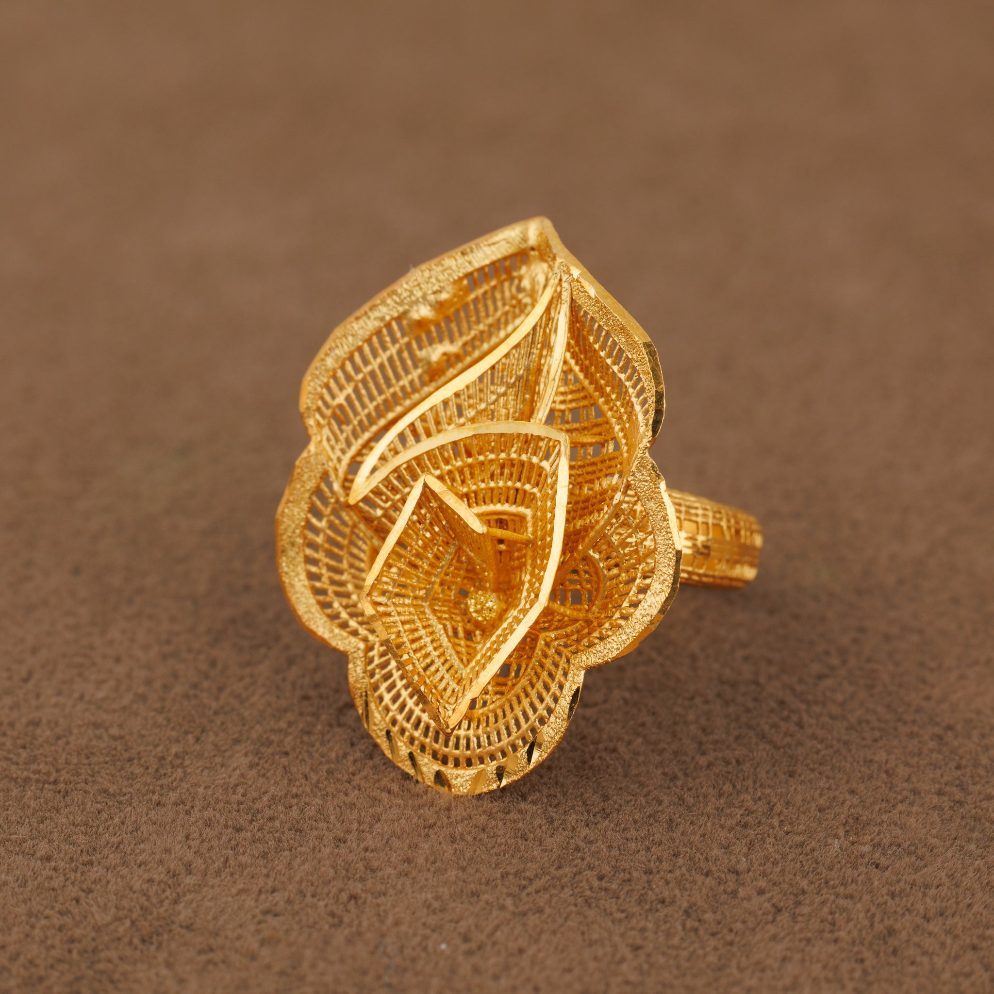 3D RP Rings (D23) - Silver 925 & Gold Plated